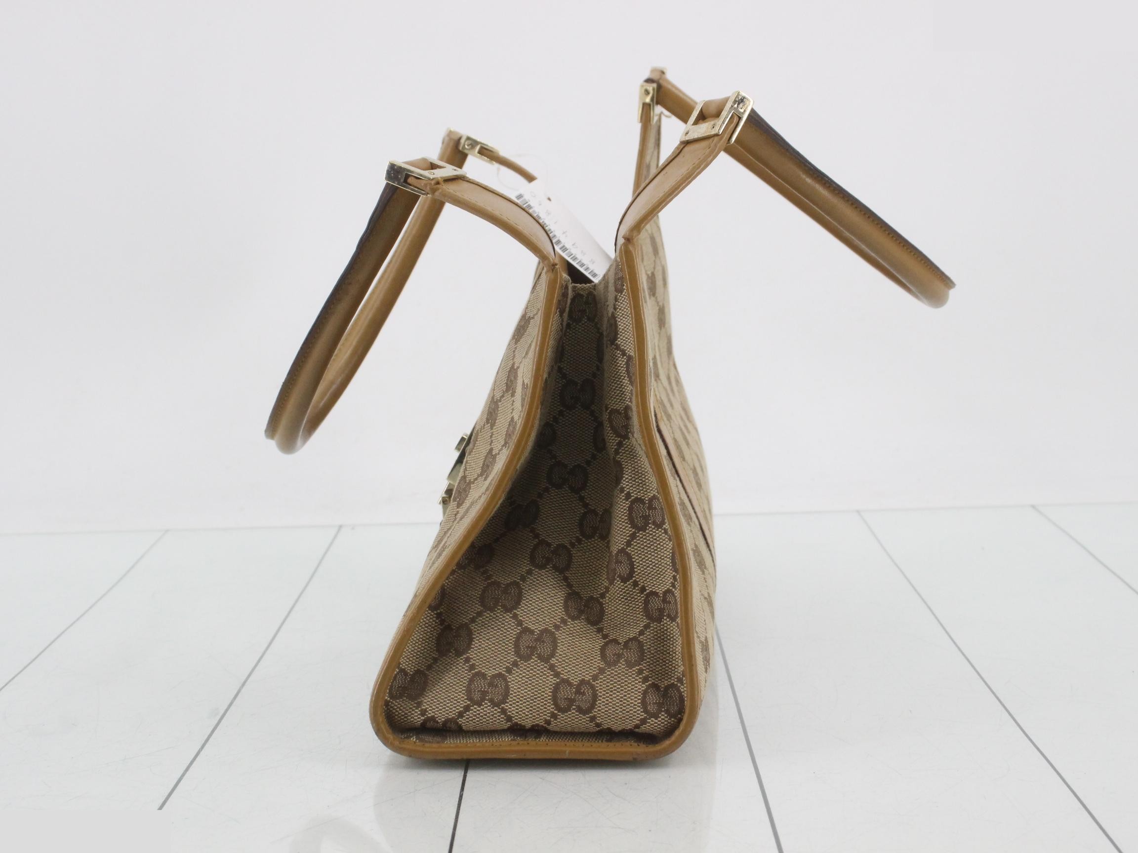 GG Canvas Jackie Leather Semi-Shoulder Bag — view 3