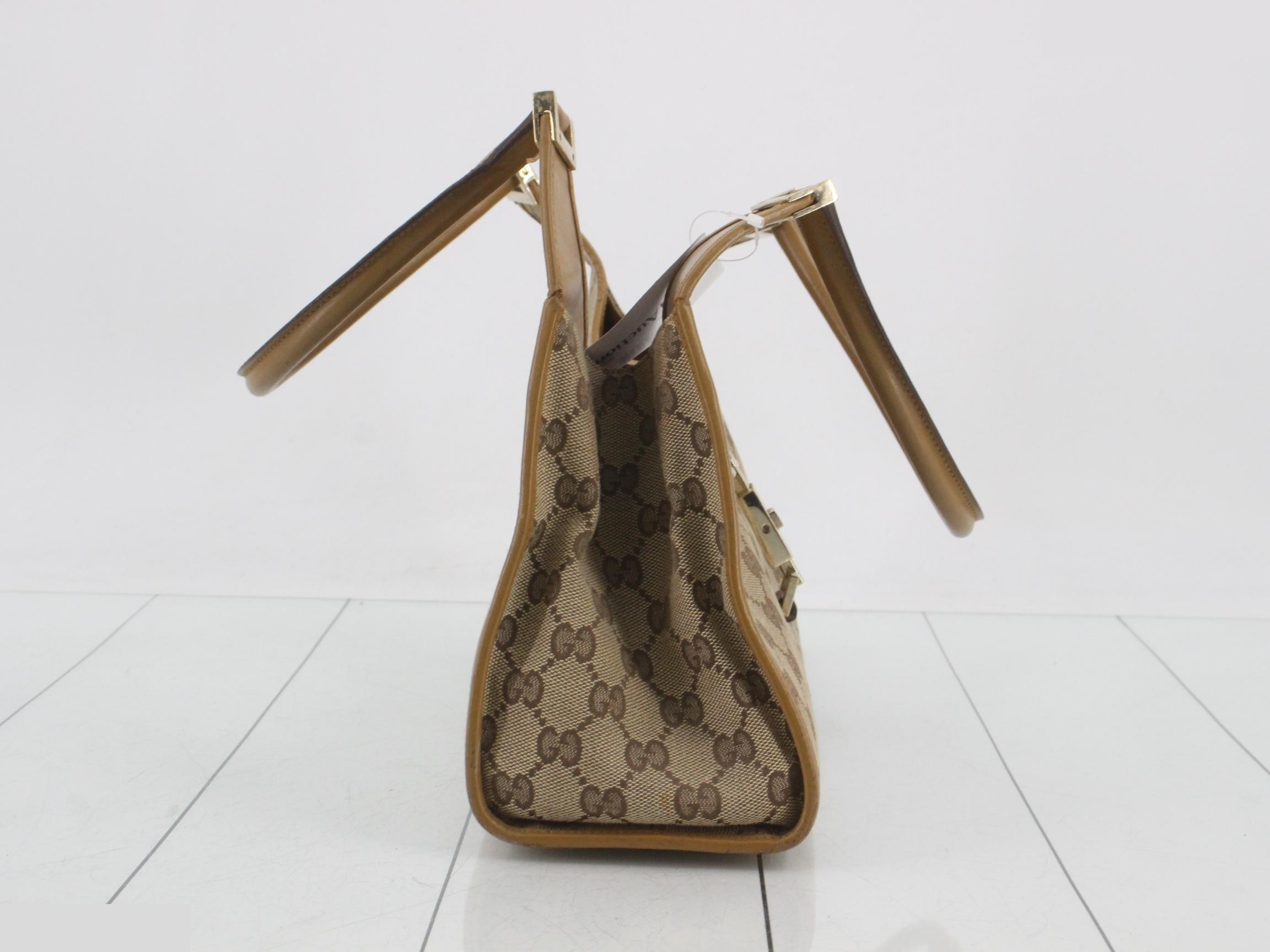 GG Canvas Jackie Leather Semi-Shoulder Bag — view 4