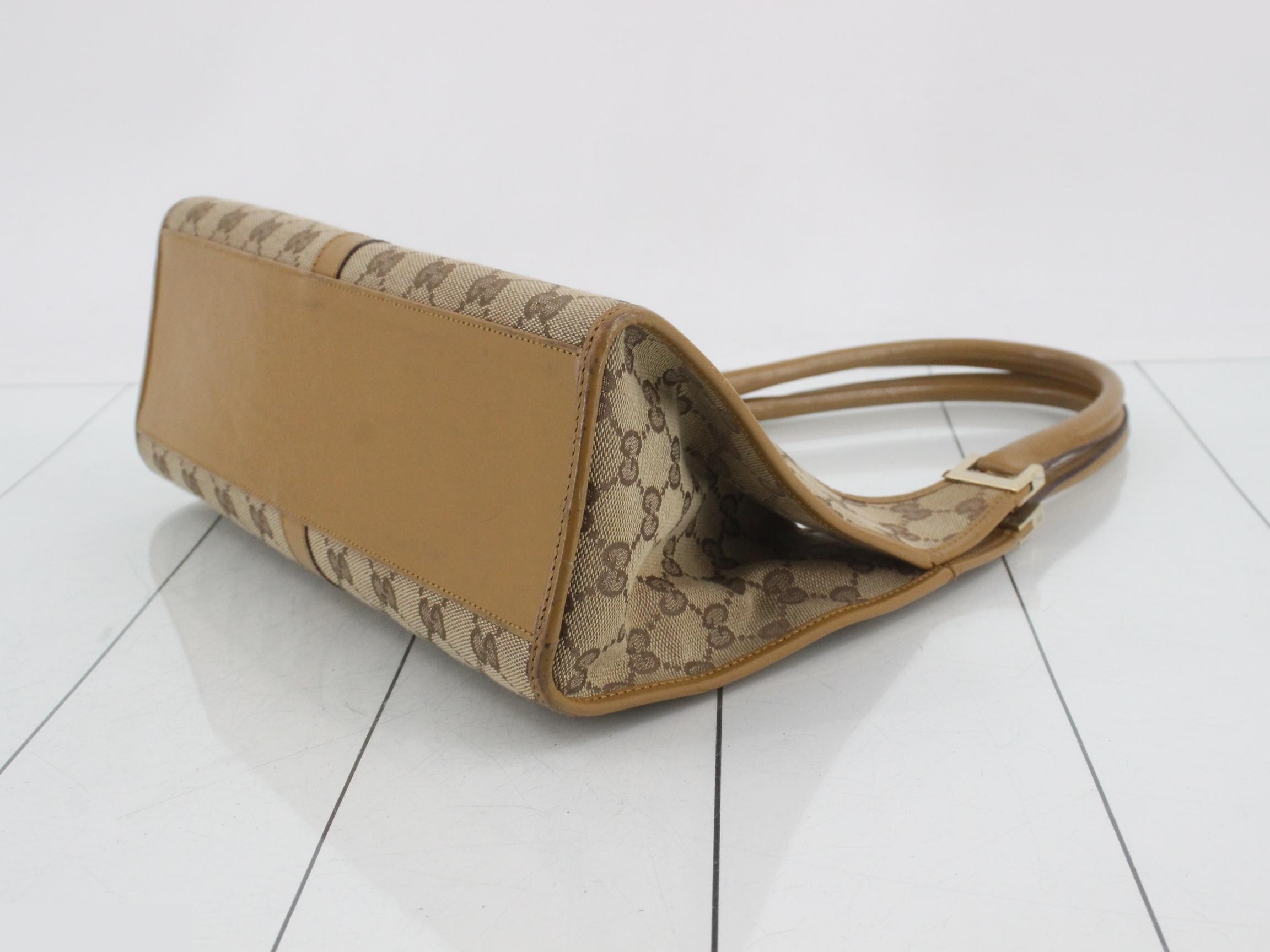 GG Canvas Jackie Leather Semi-Shoulder Bag — view 6