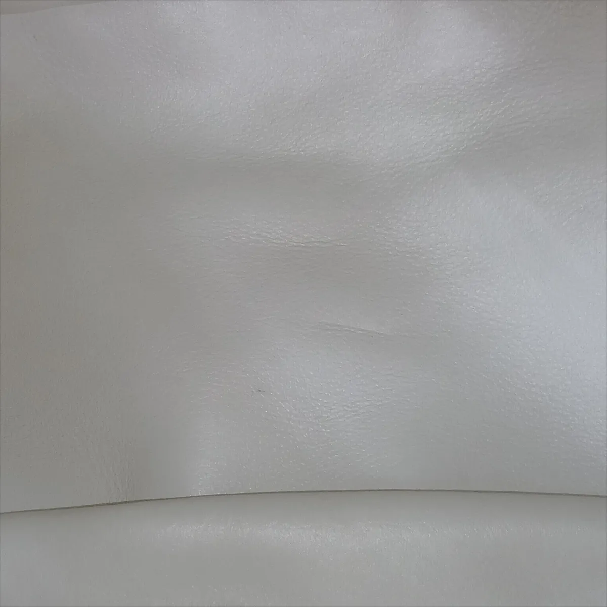 Ange Mini PVC x Leather Handbag, White — view 13