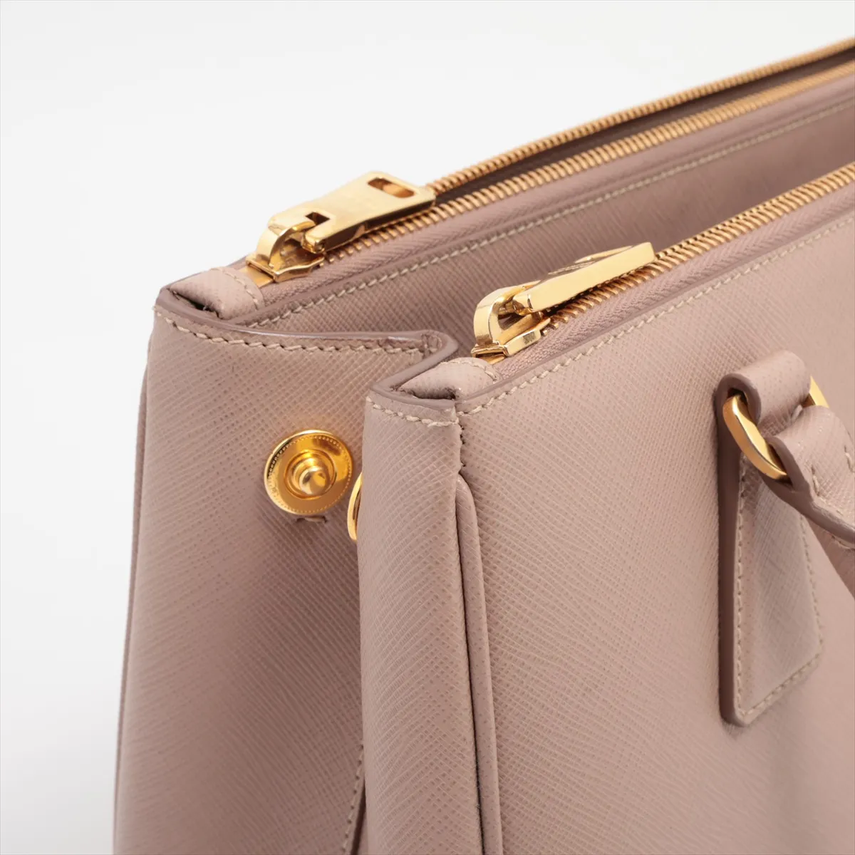 Saffiano Leather 2WAY Handbag Pink — view 15