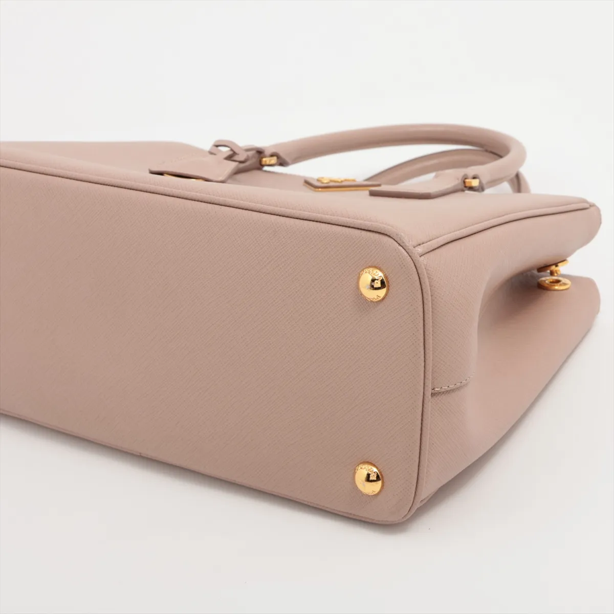 Saffiano Leather 2WAY Handbag Pink — view 3