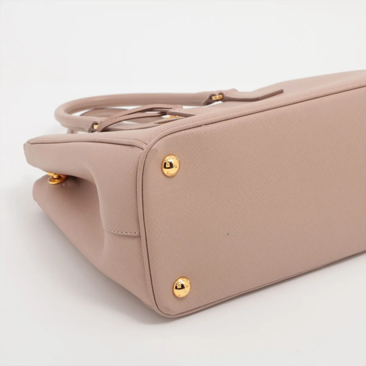 Saffiano Leather 2WAY Handbag Pink — view 4