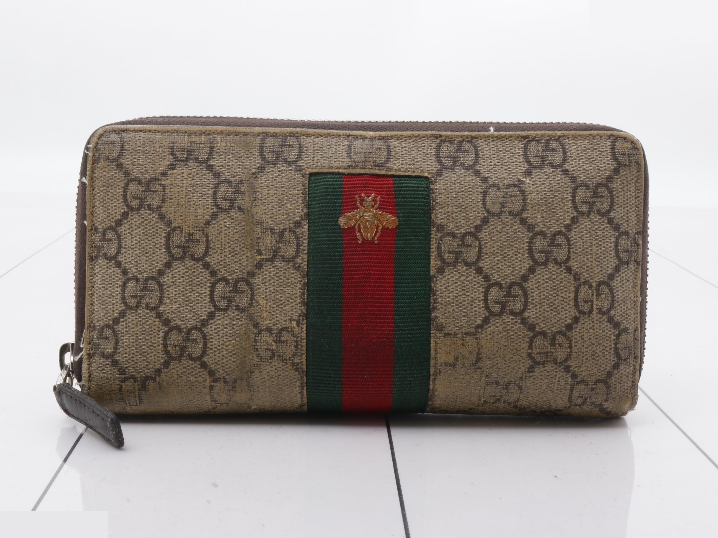 GG Supreme Long Wallet