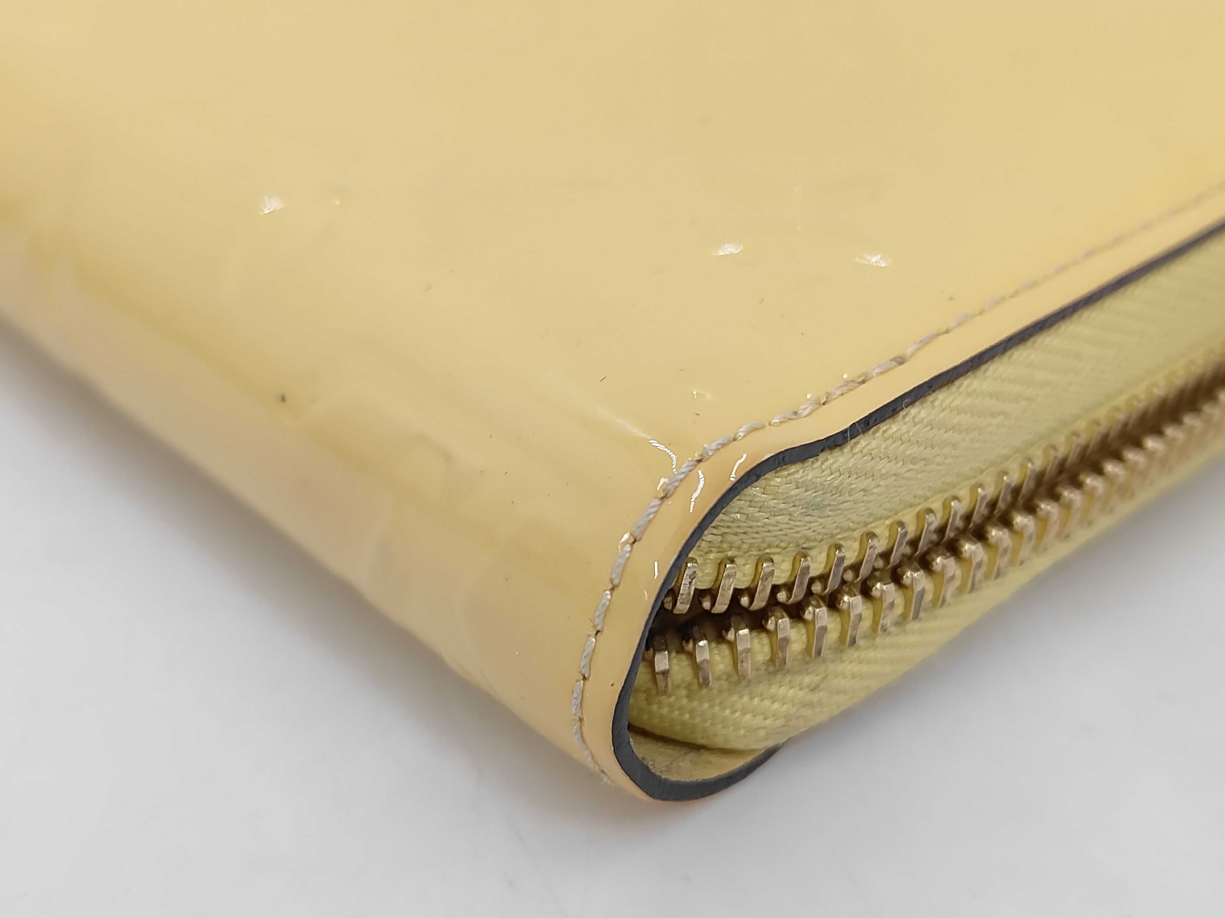 Vernis Louis Vuitton Vernis Zippy Wallet Citrine MI0154 Wallet — view 3