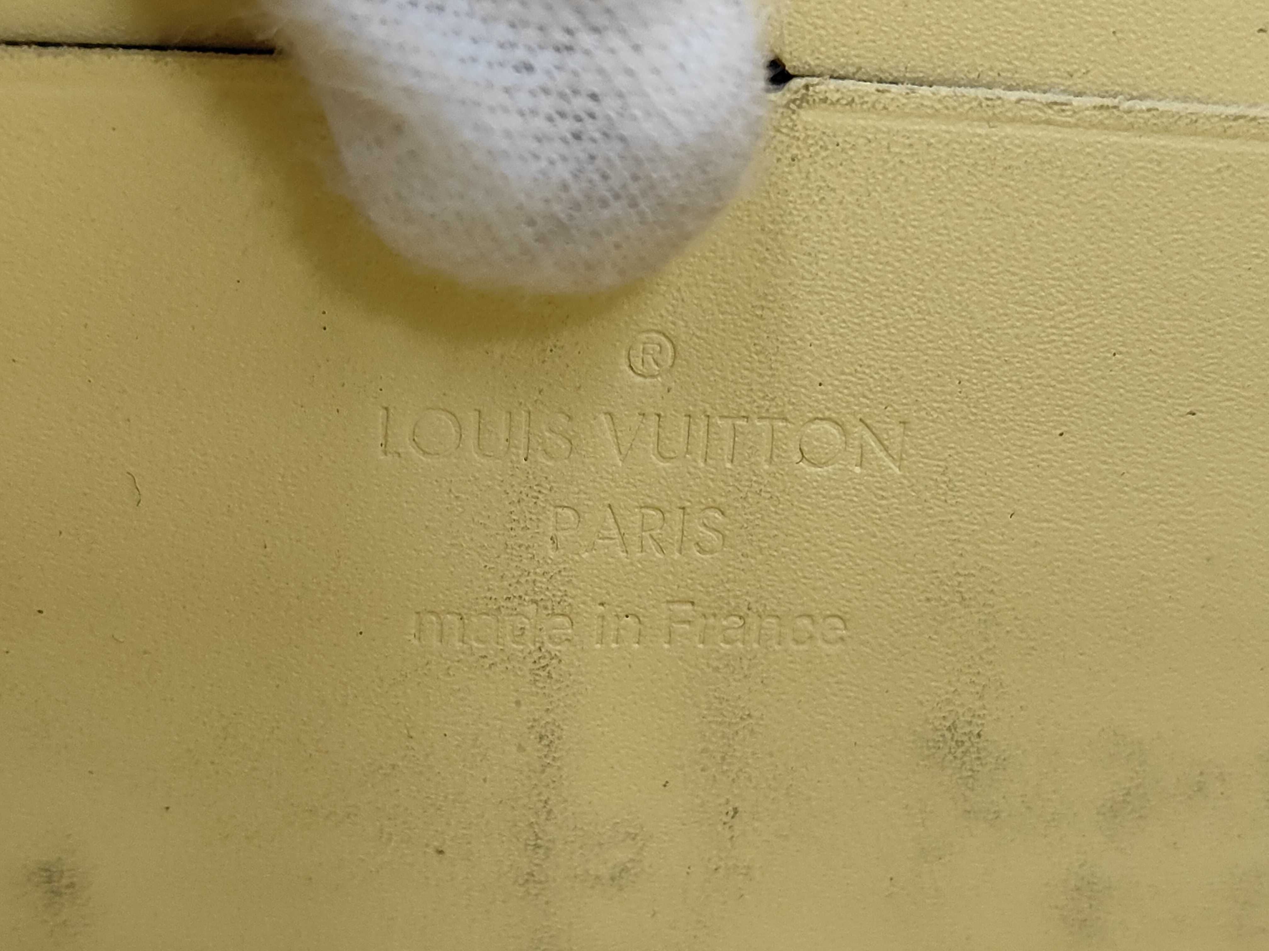 Vernis Louis Vuitton Vernis Zippy Wallet Citrine MI0154 Wallet — view 6
