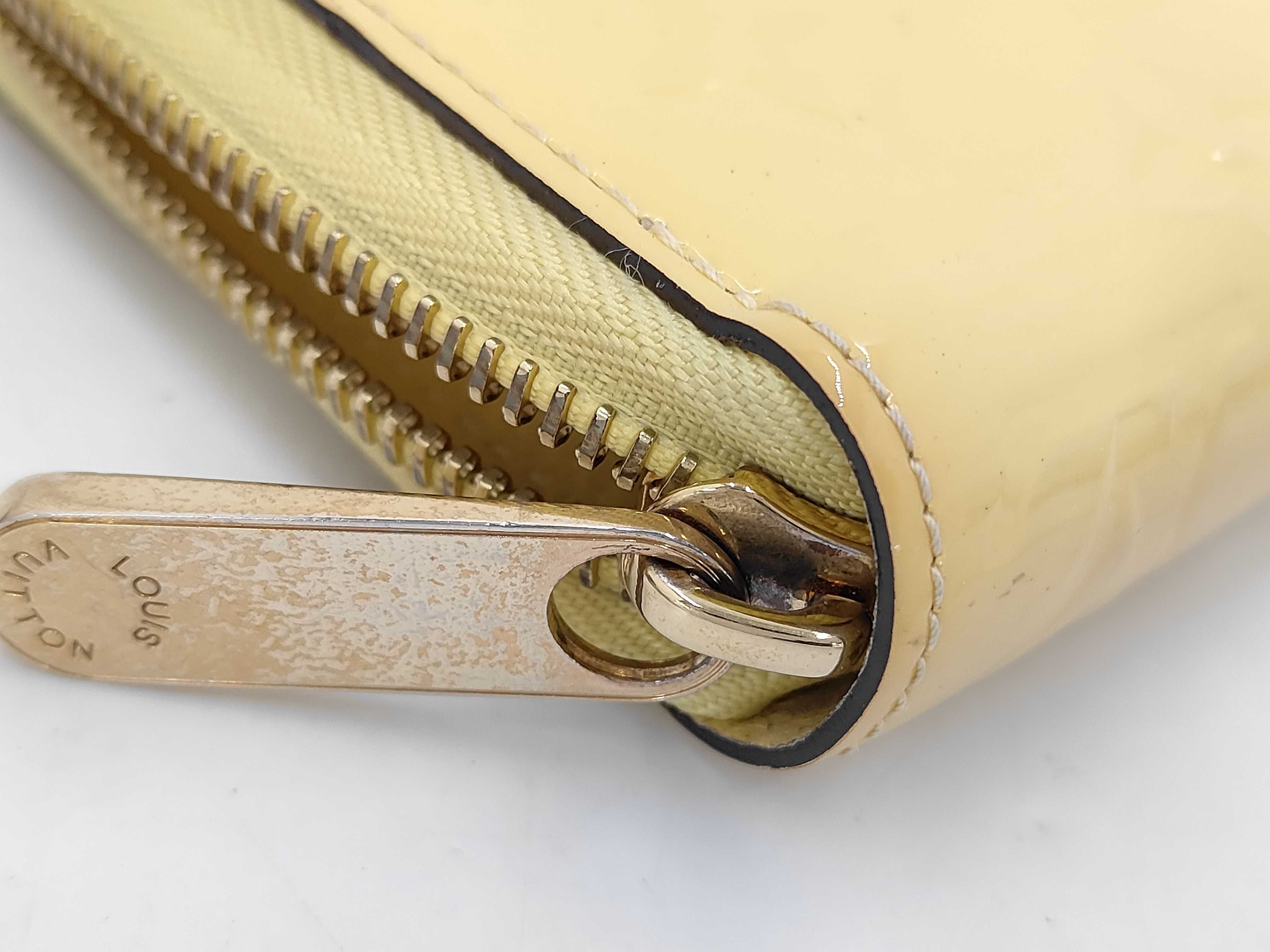 Vernis Louis Vuitton Vernis Zippy Wallet Citrine MI0154 Wallet — view 7