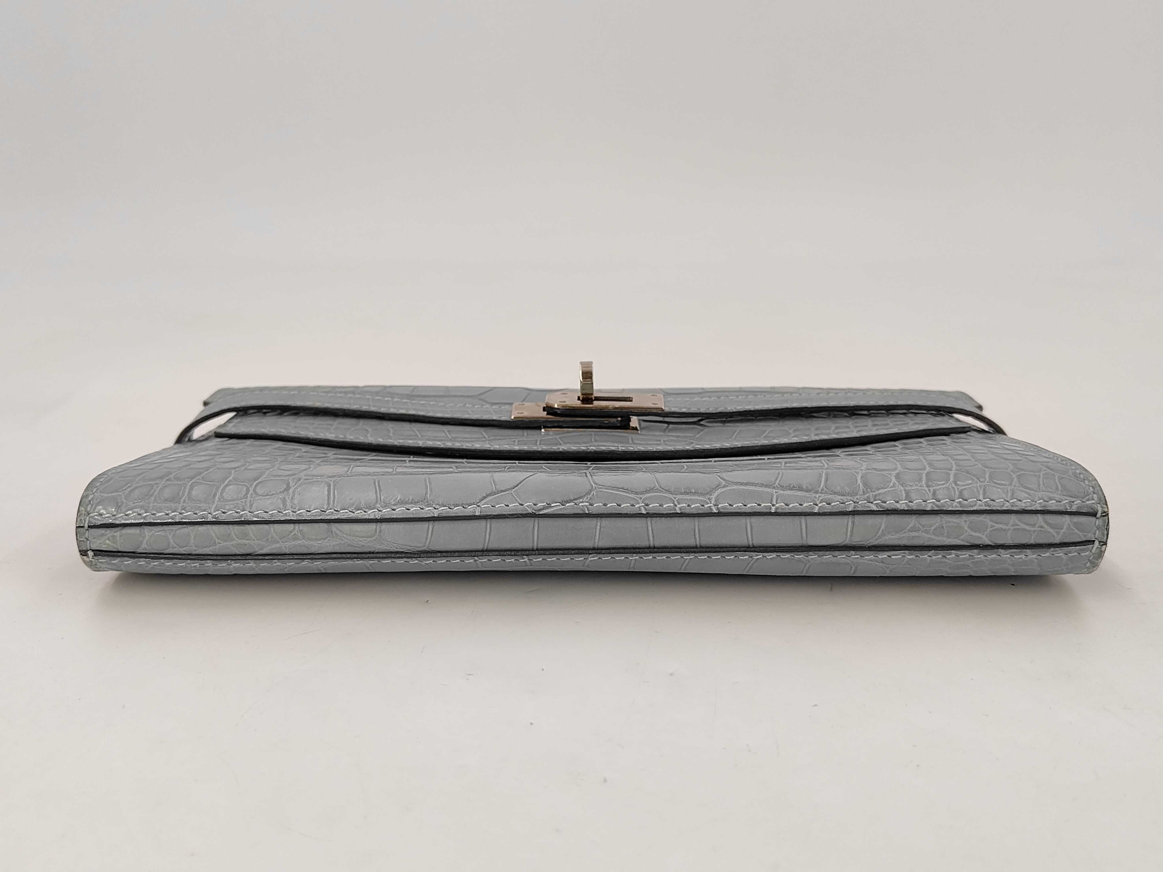 Kelly Wallet Crocodile Leather Wallet — view 3