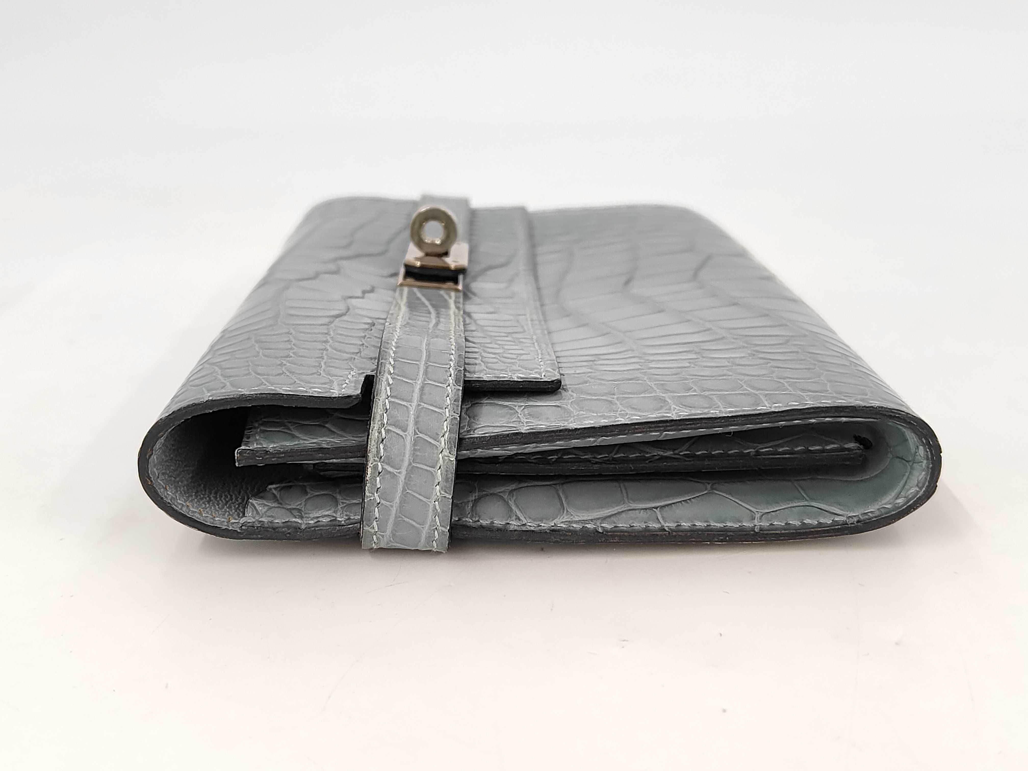 Kelly Wallet Crocodile Leather Wallet — view 5