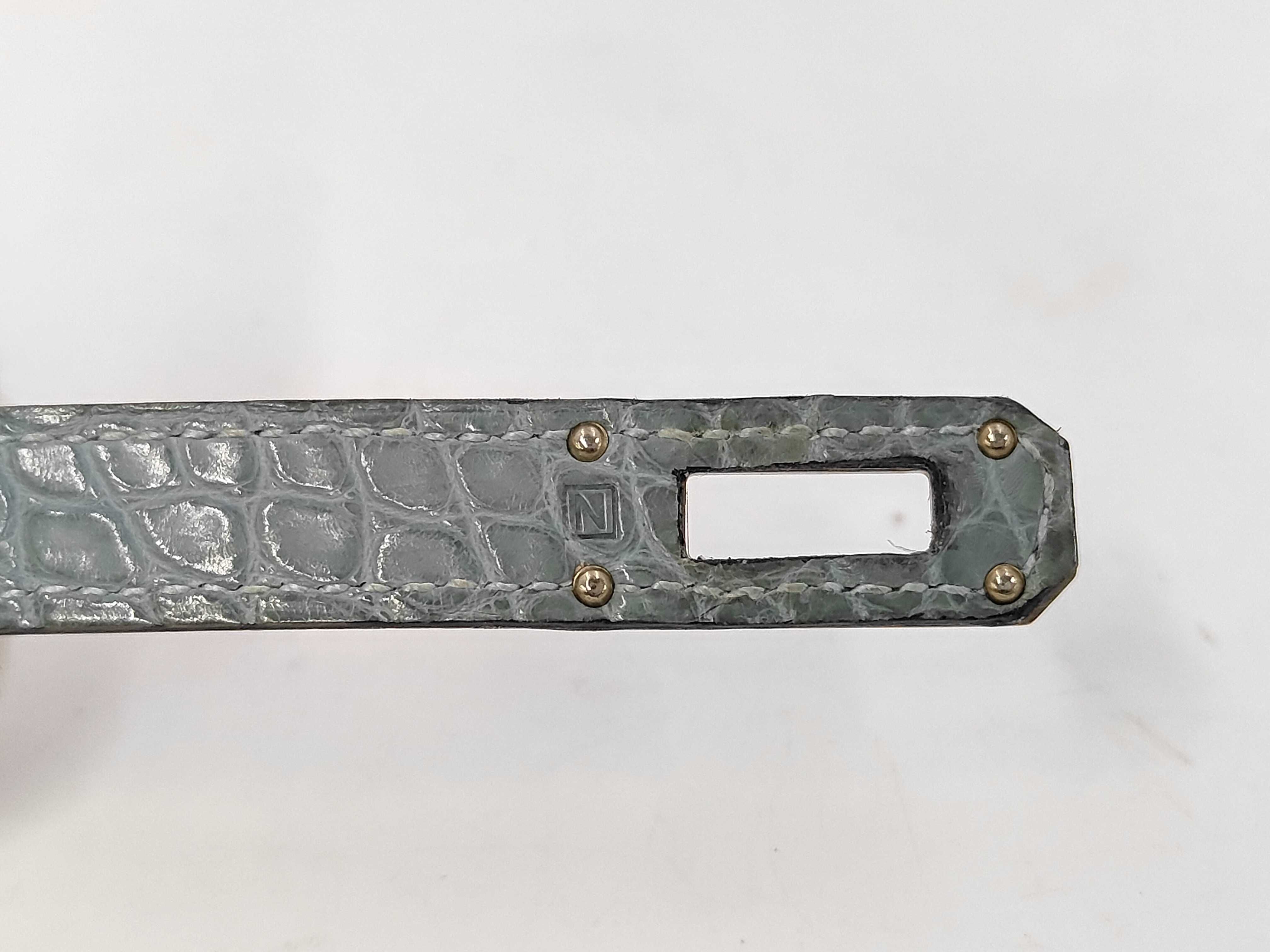Kelly Wallet Crocodile Leather Wallet — view 9