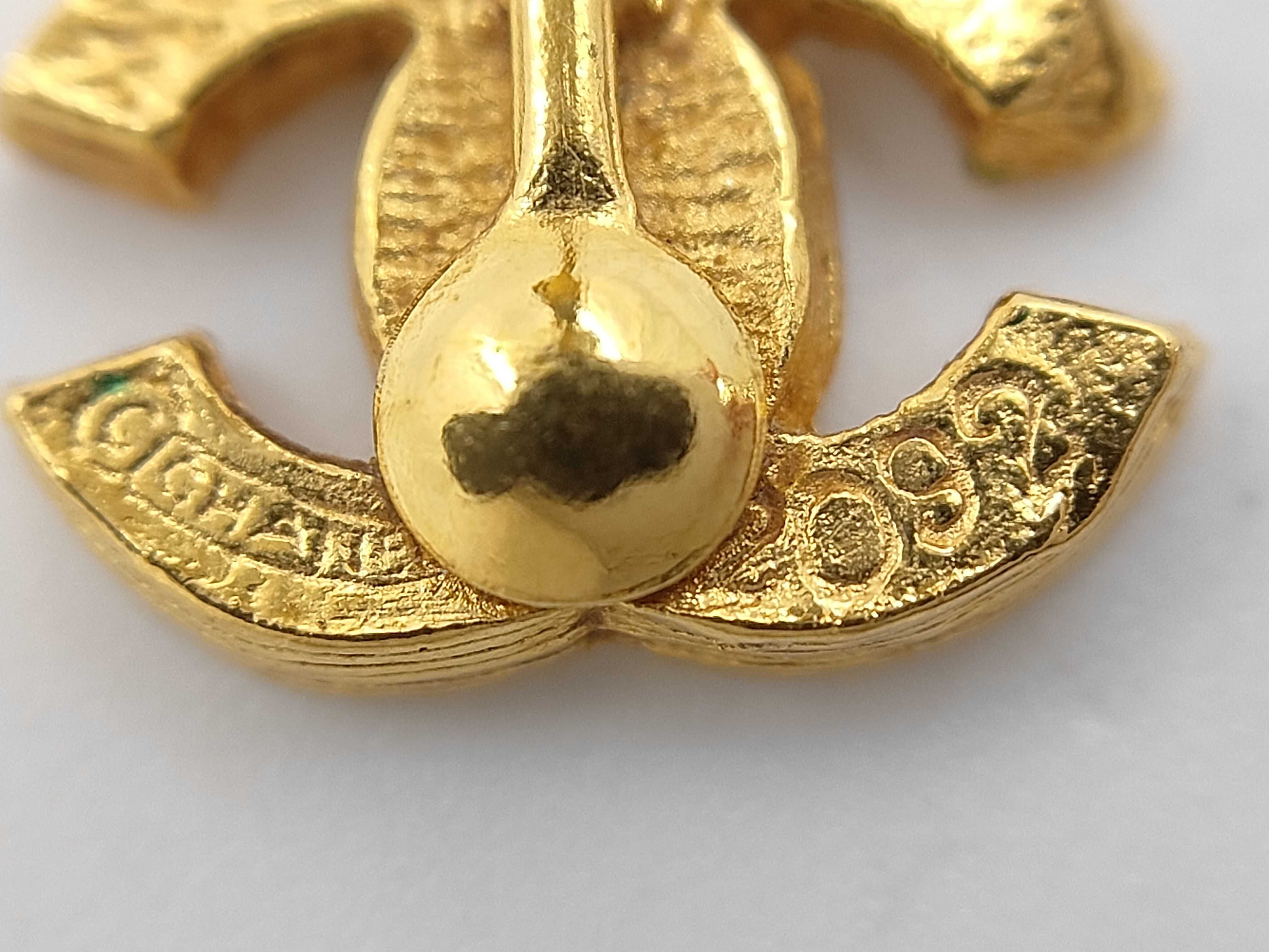 Coco Stone Engraved Earrings — view 5