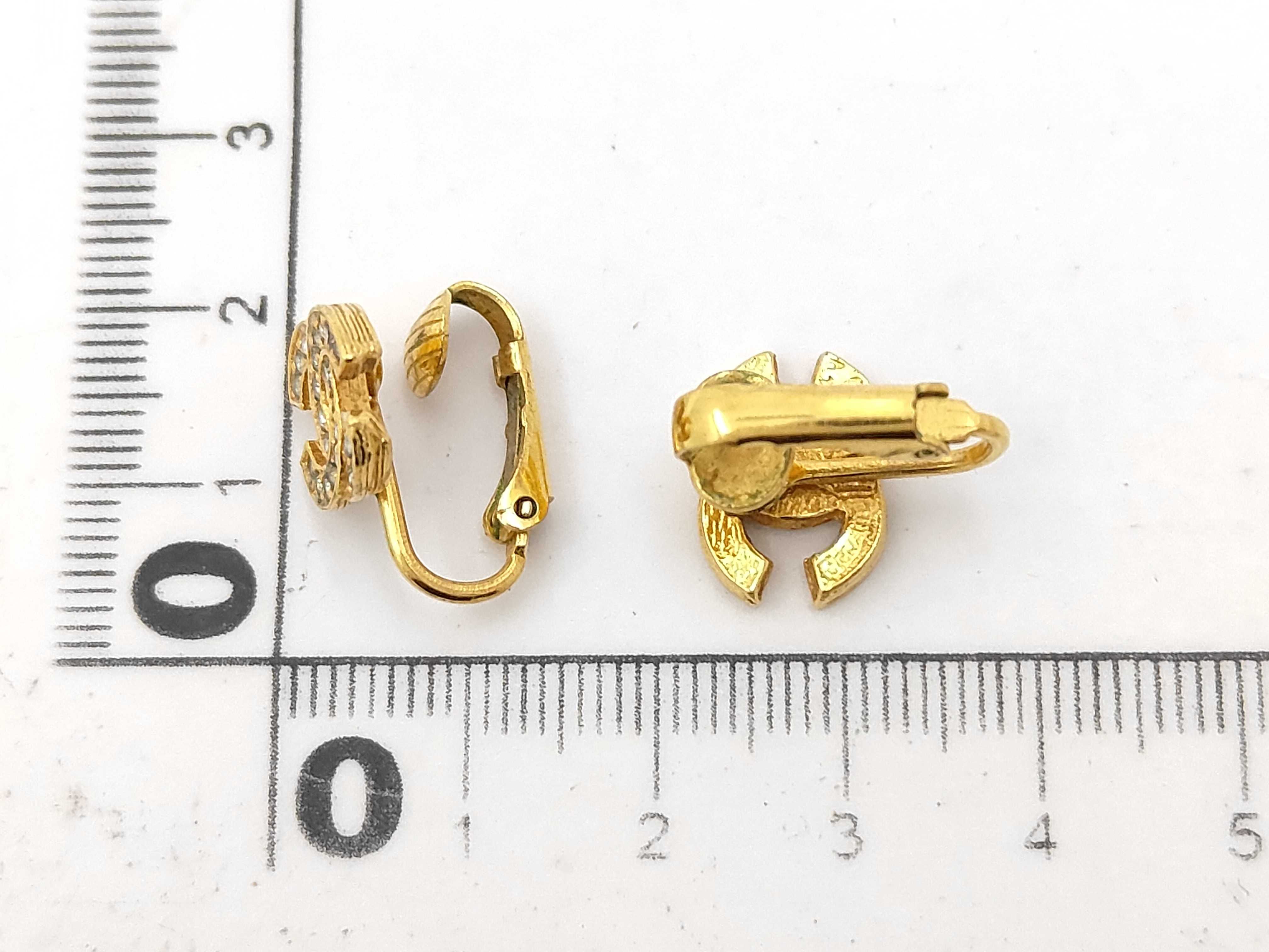 Coco Stone Engraved Earrings — view 7