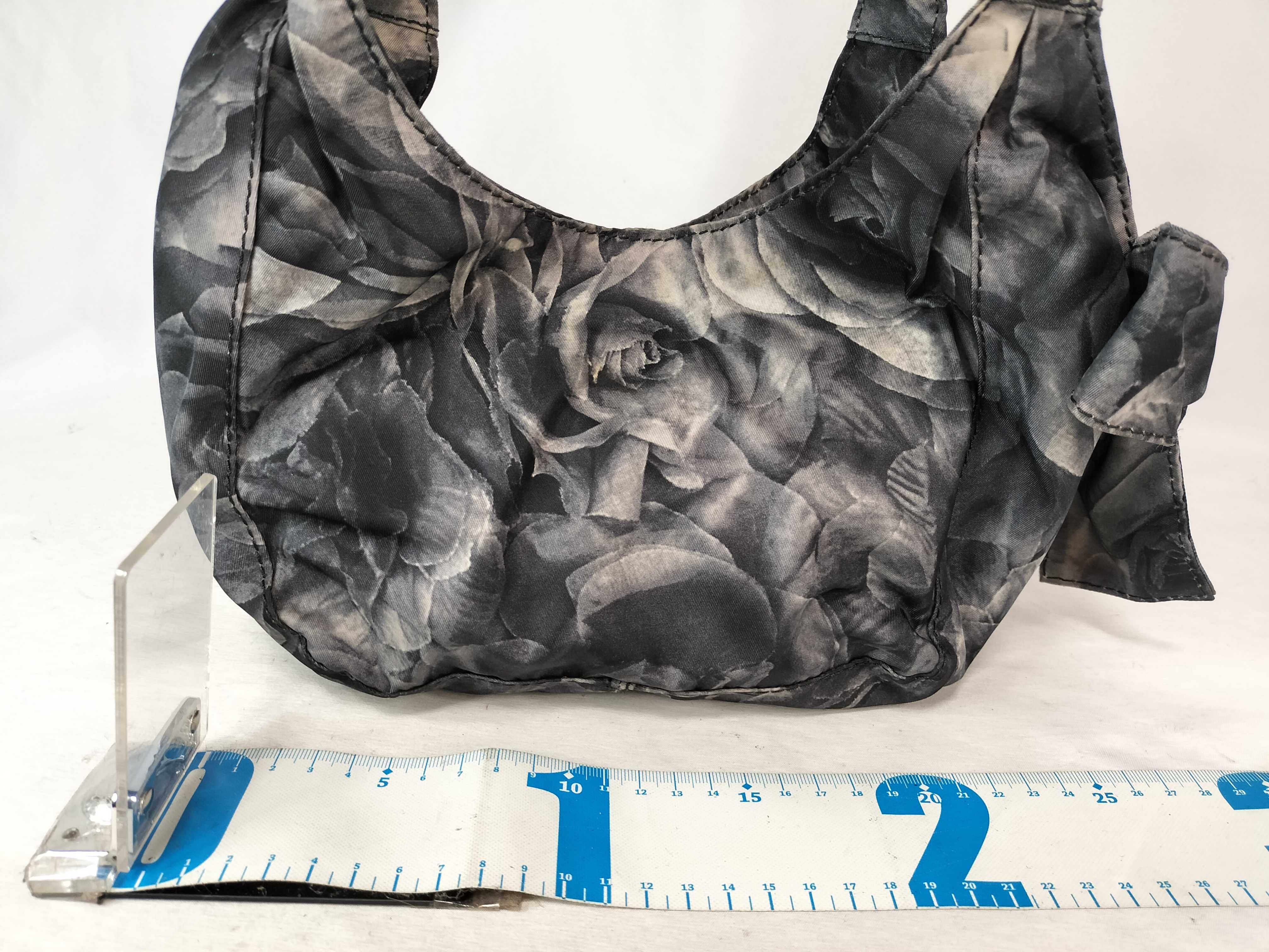 Rose Ribbon Satin Lined Handbag — view 2