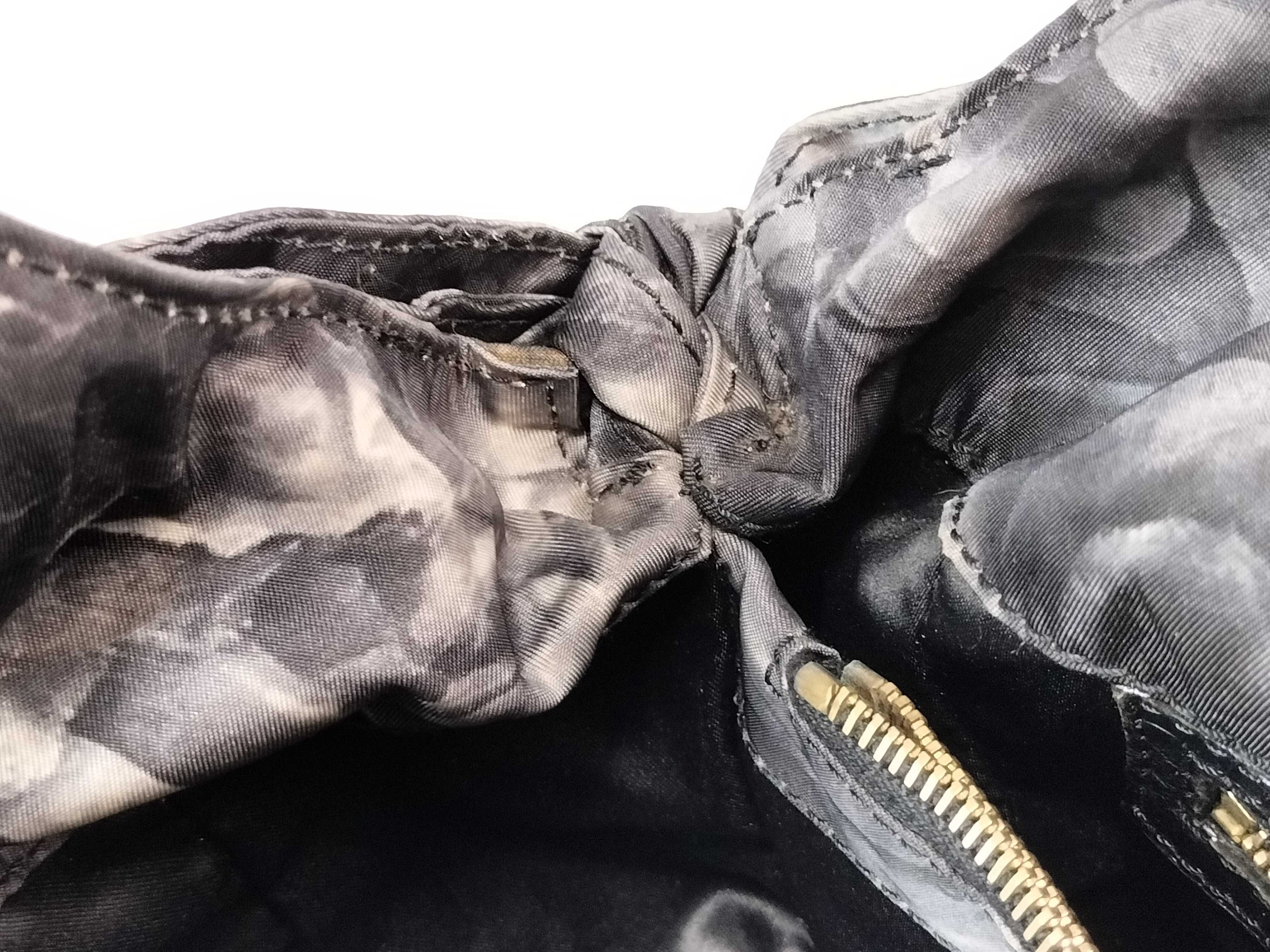 Rose Ribbon Satin Lined Handbag — view 8