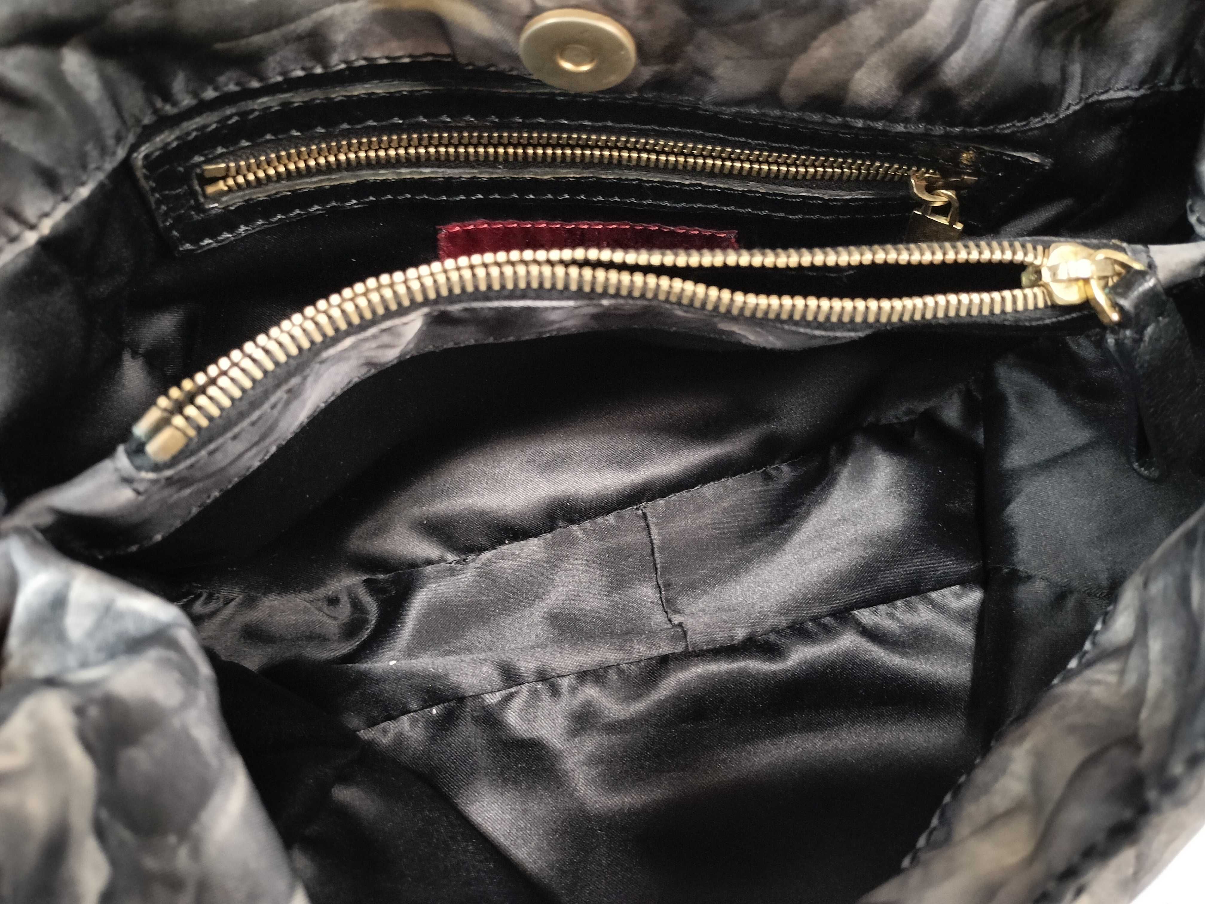 Rose Ribbon Satin Lined Handbag — view 9