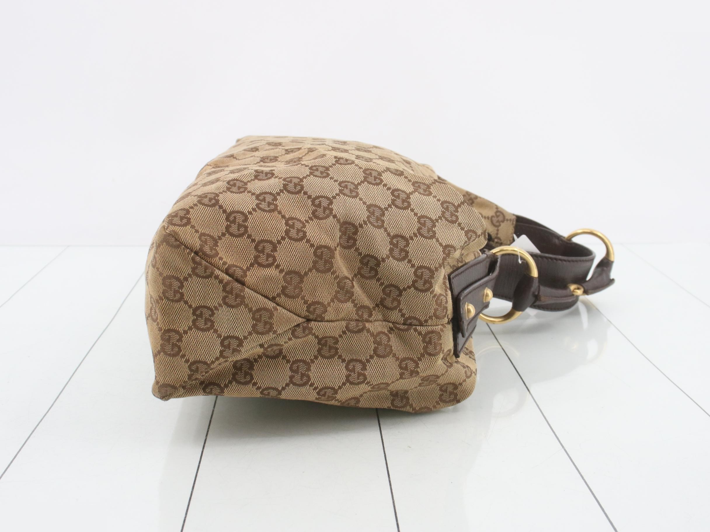 115867 Horsebit Canvas Brown — view 3