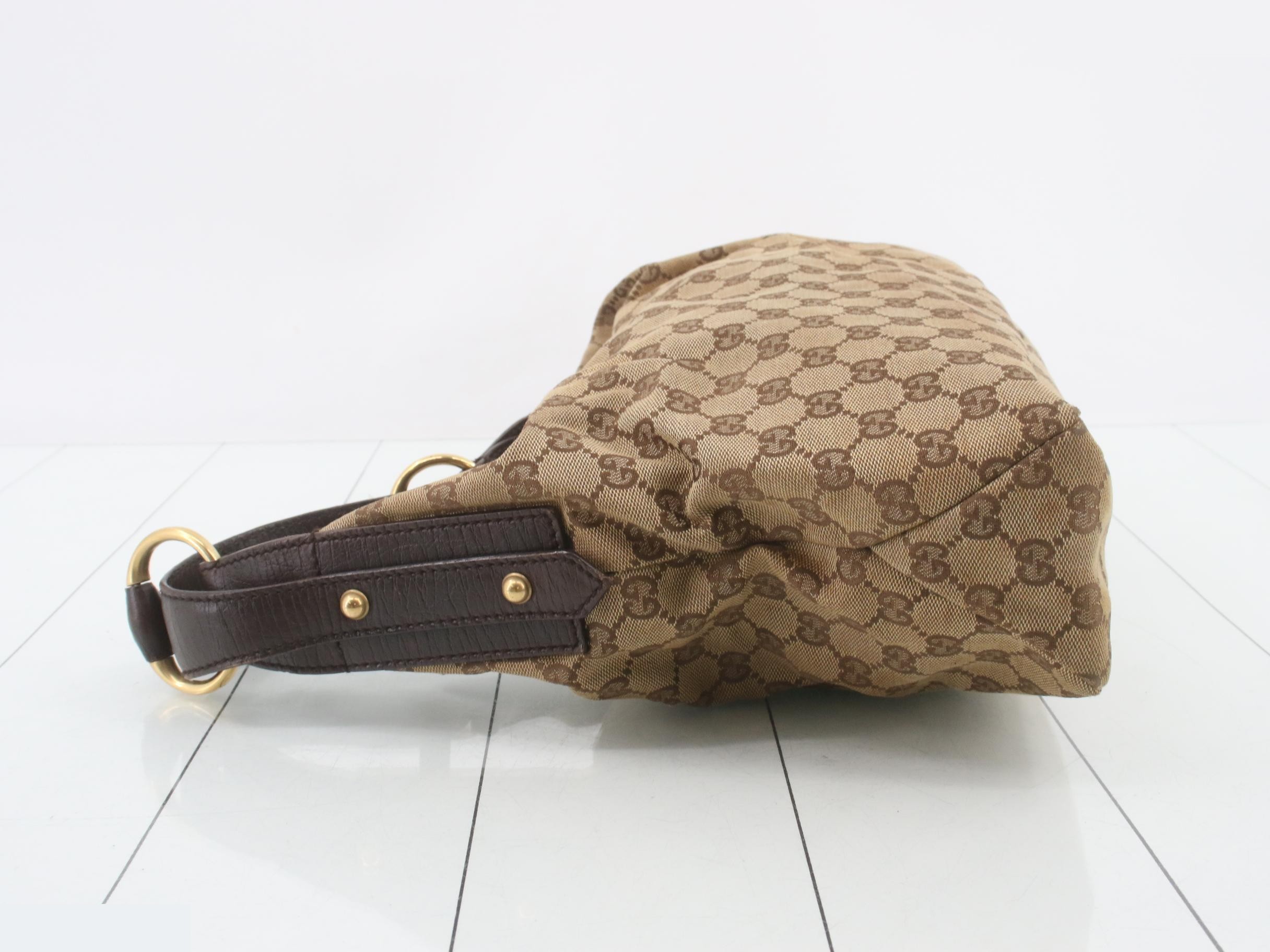 115867 Horsebit Canvas Brown — view 4