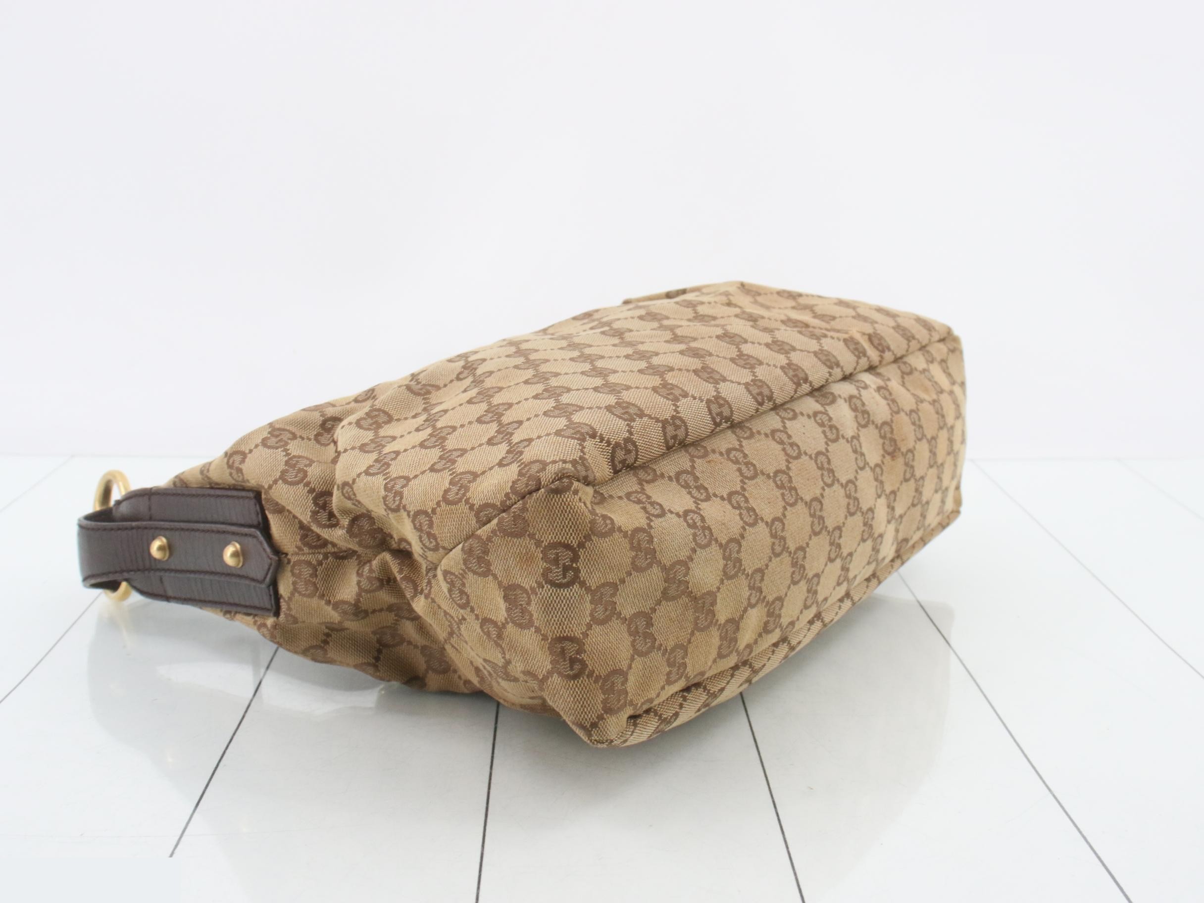 115867 Horsebit Canvas Brown — view 5