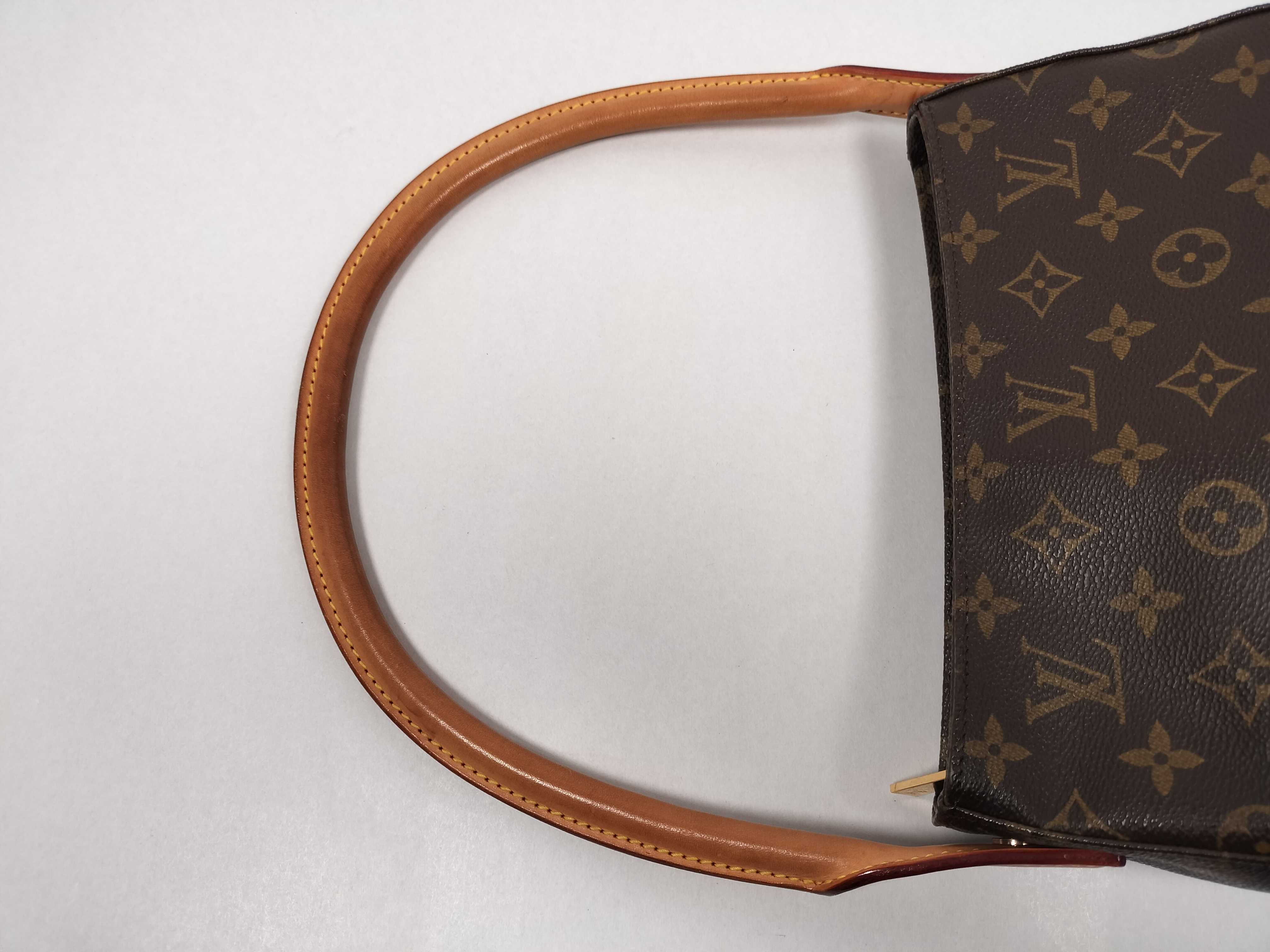 Monogram Looping MM M51146 Brown FL0062 Shoulder Bag — view 3