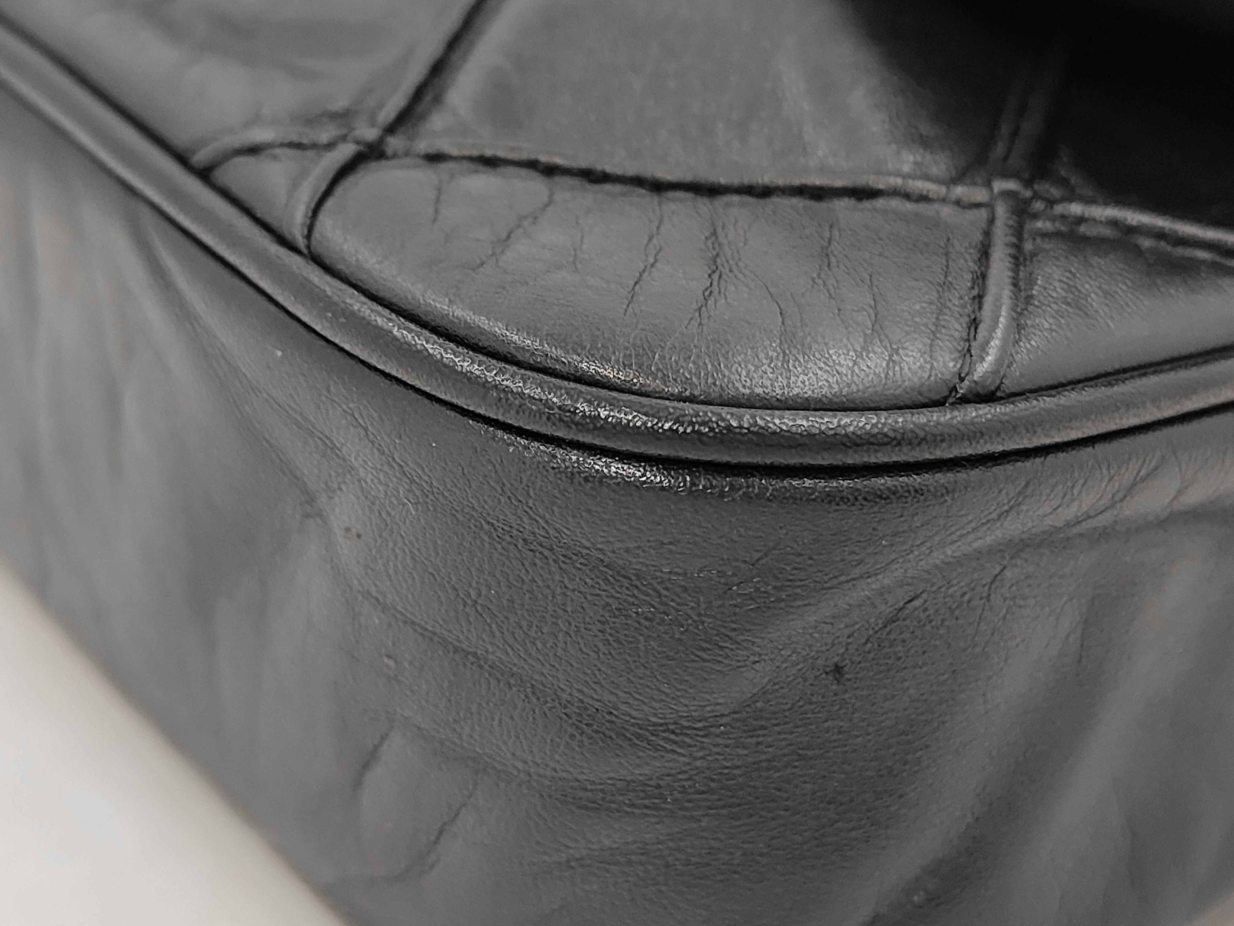 Coco Mark One-Shoulder Lambskin Black SS Handbag — view 6