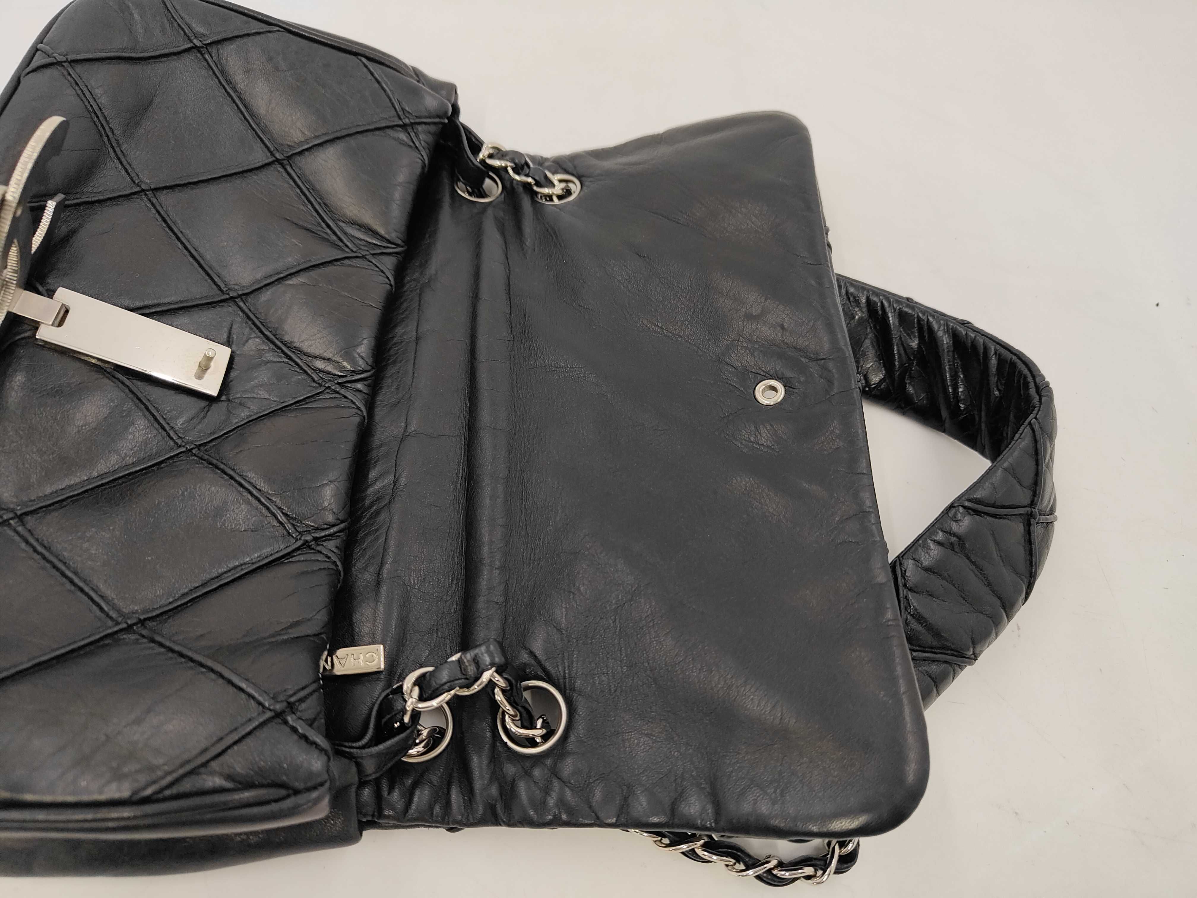 Coco Mark One-Shoulder Lambskin Black SS Handbag — view 8