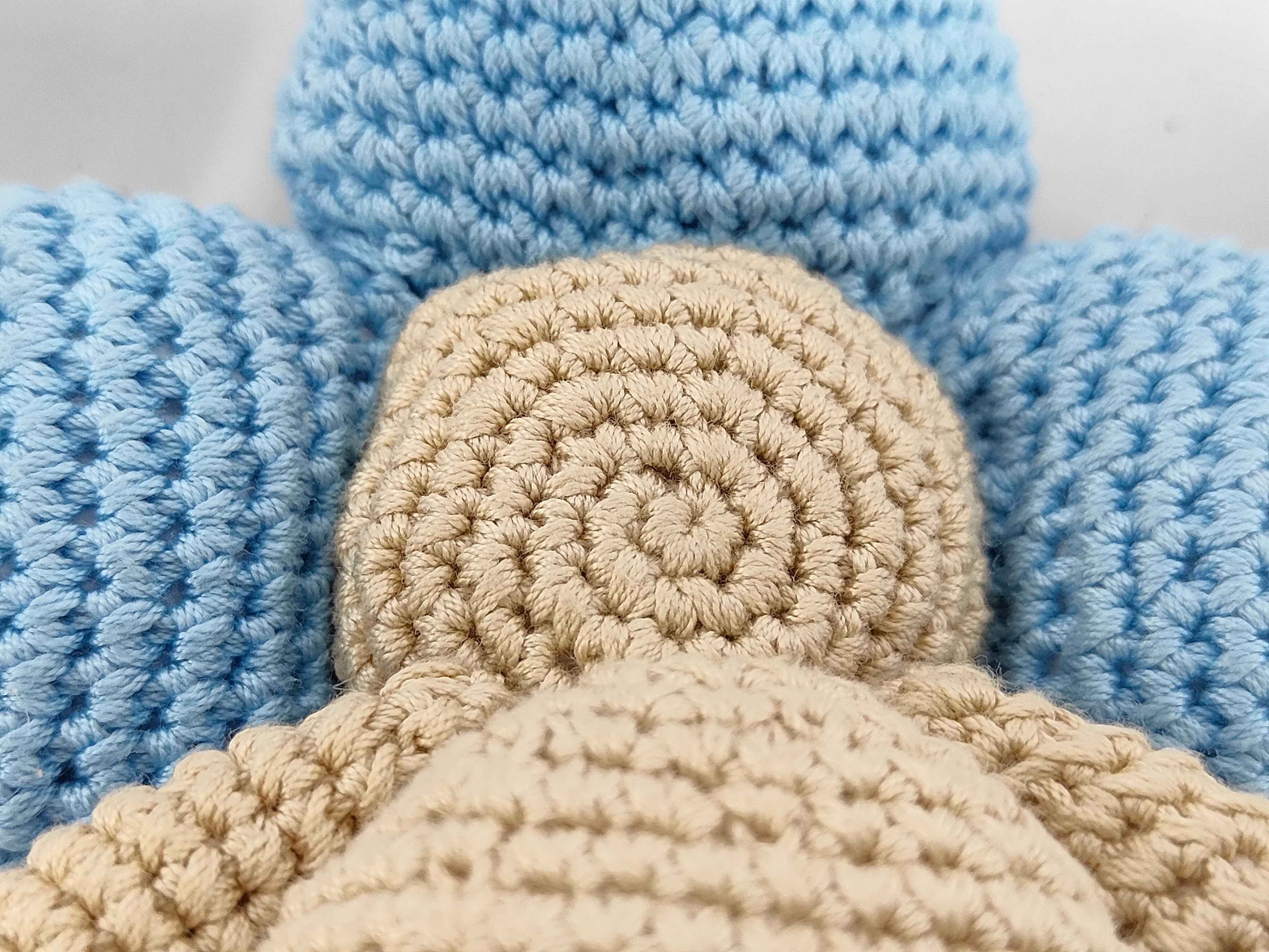 Bag Charm - Vivienne Crochet Blue M02582 Charm — view 7