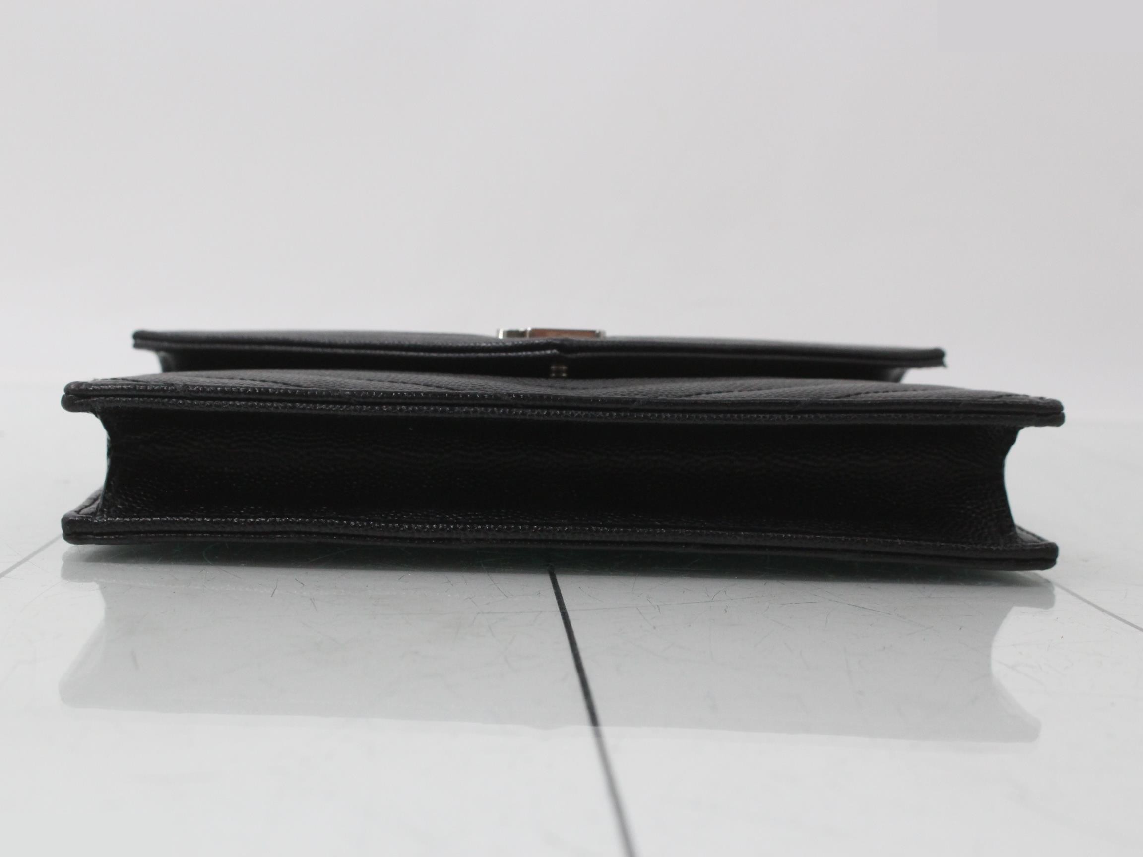 Chain Wallet 377828 Black Leather ST — view 3