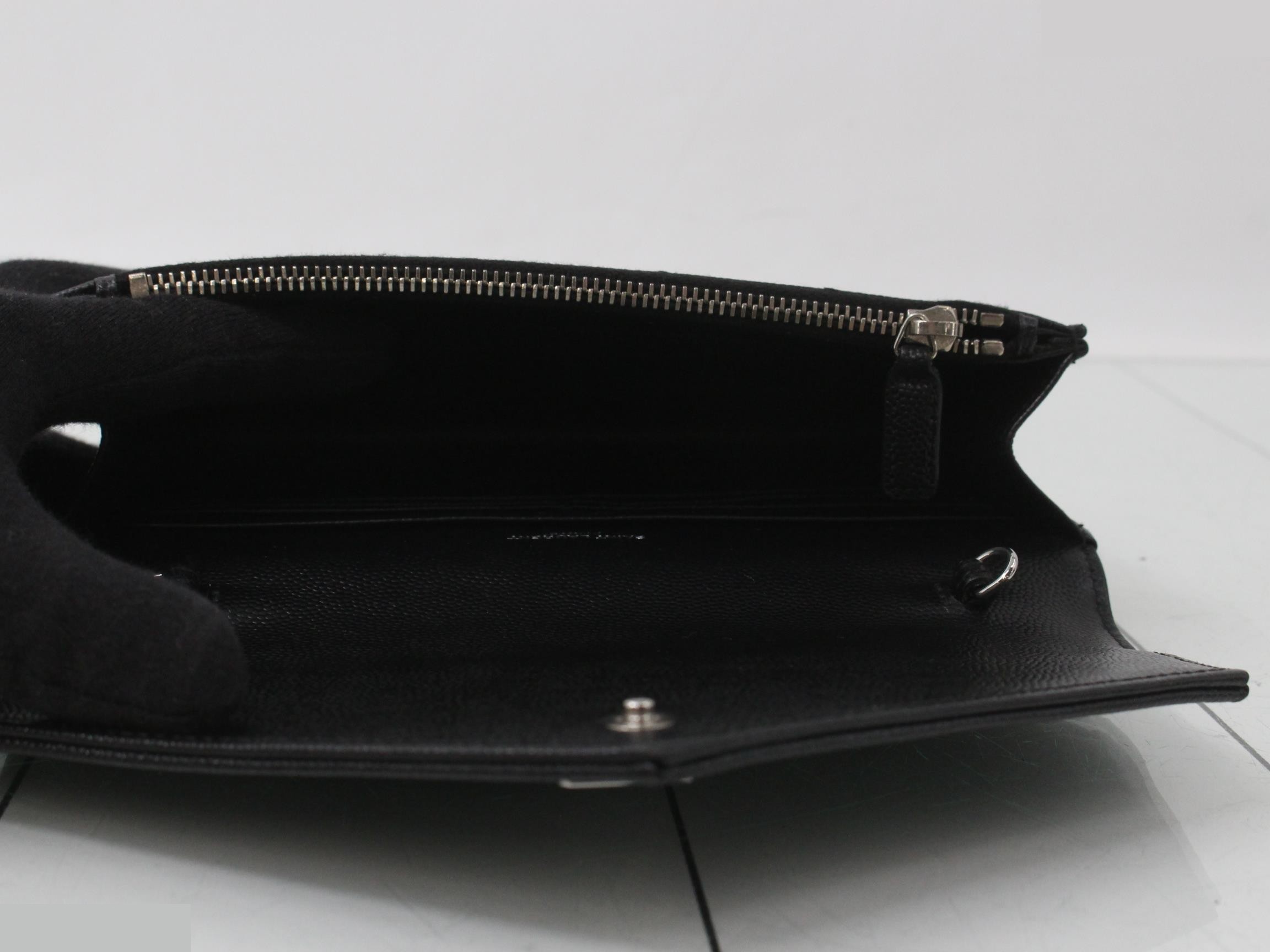 Chain Wallet 377828 Black Leather ST — view 4