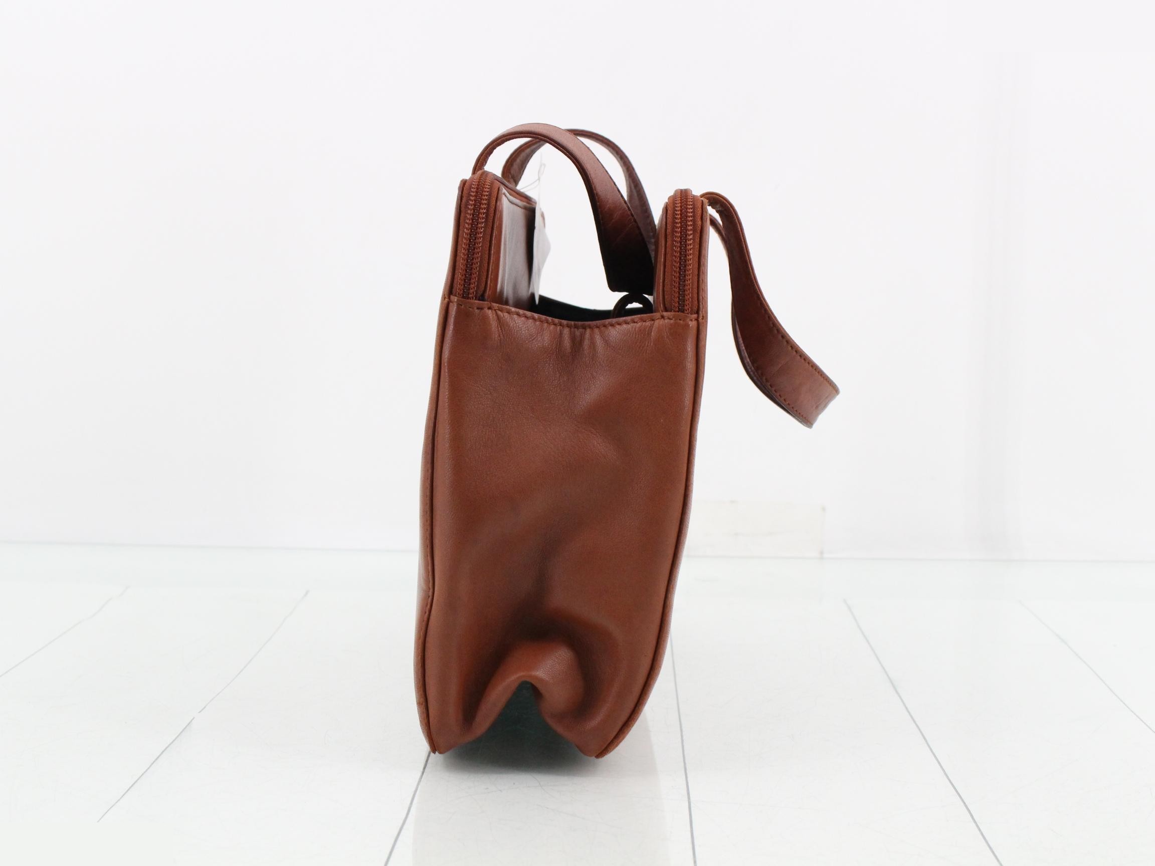 Anagram Handbag, Brown — view 3