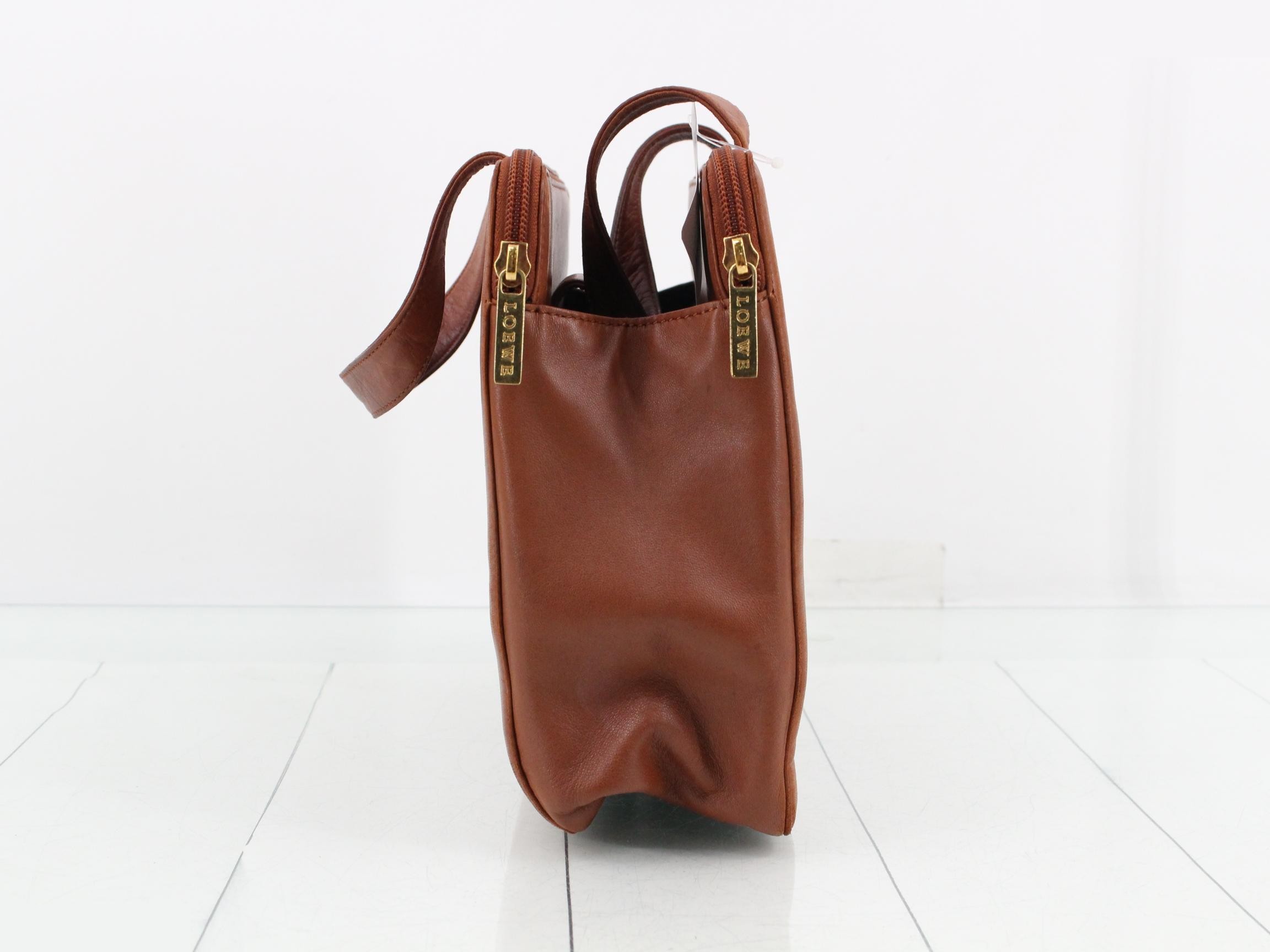Anagram Handbag, Brown — view 4