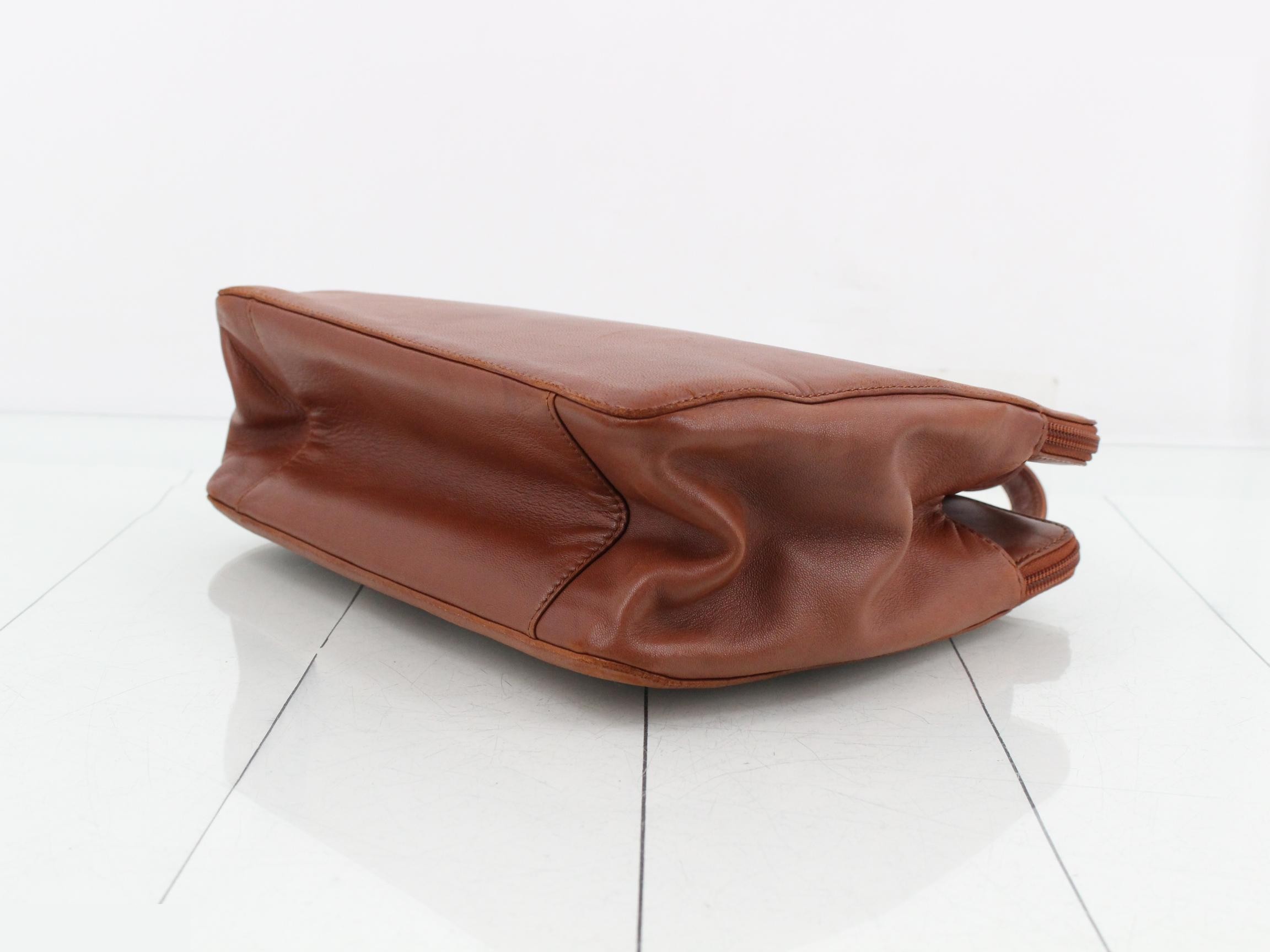Anagram Handbag, Brown — view 6