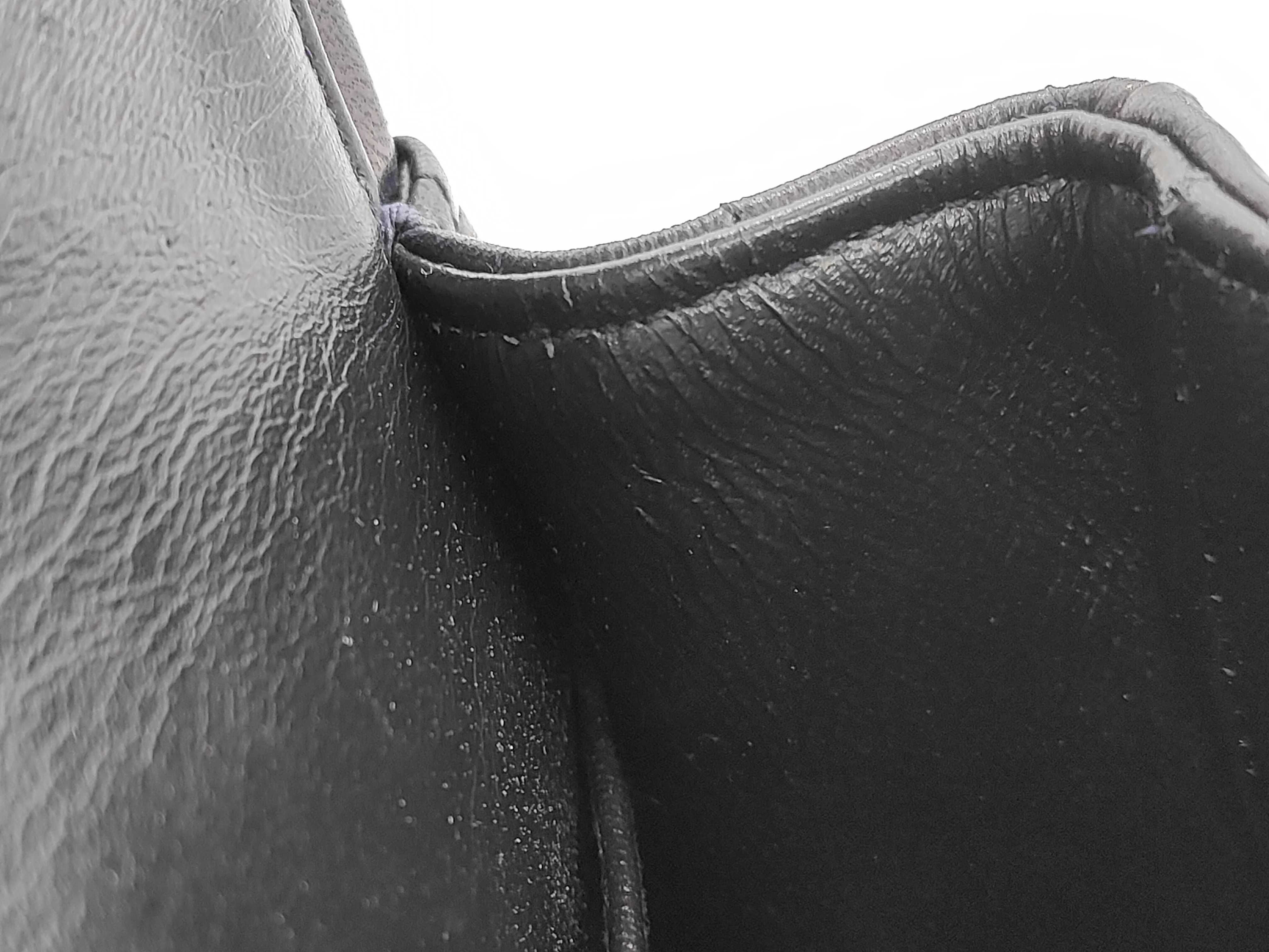 Matelassé Double Flap 25 Shoulder Bag, Navy, Serial Number 0 — view 13