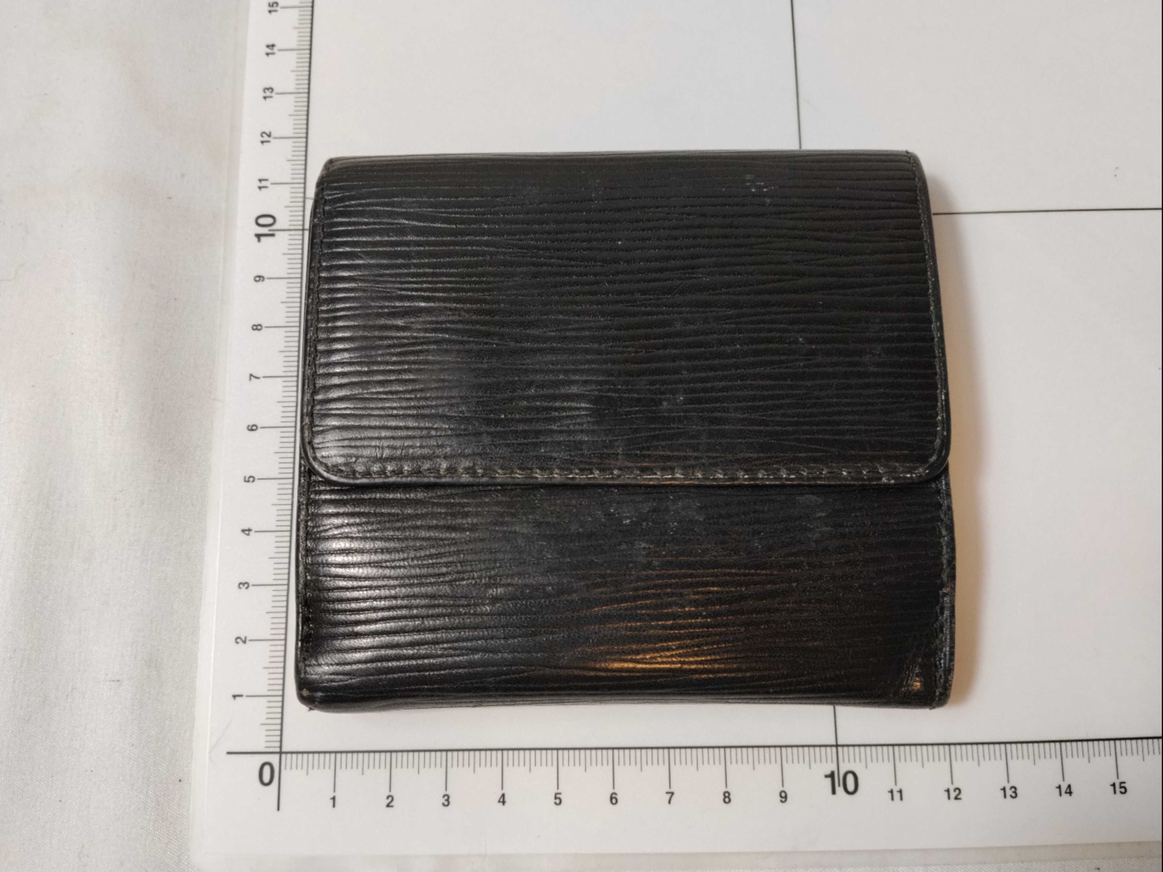 Epi Leather Wallet with Double Snap Closure — view 2