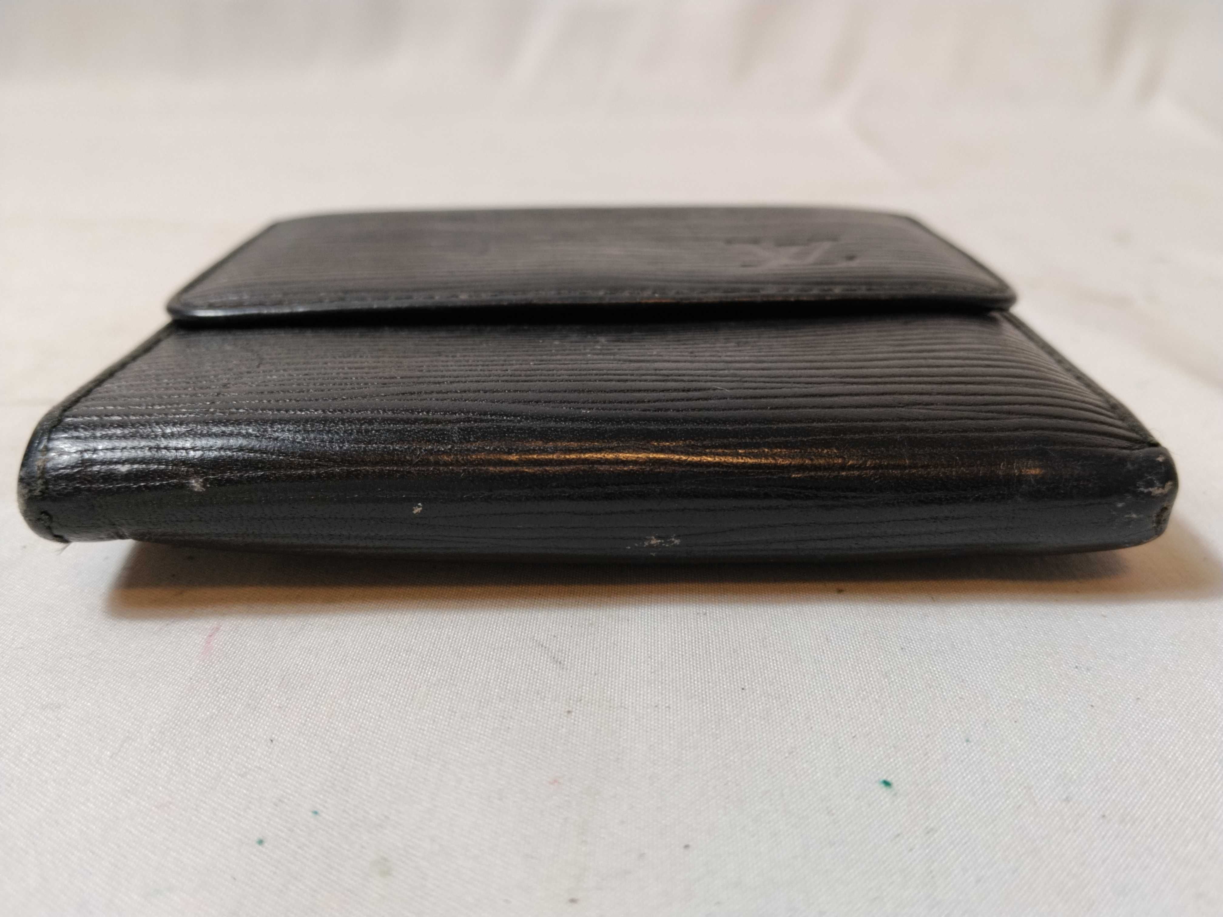 Epi Leather Wallet with Double Snap Closure — view 3