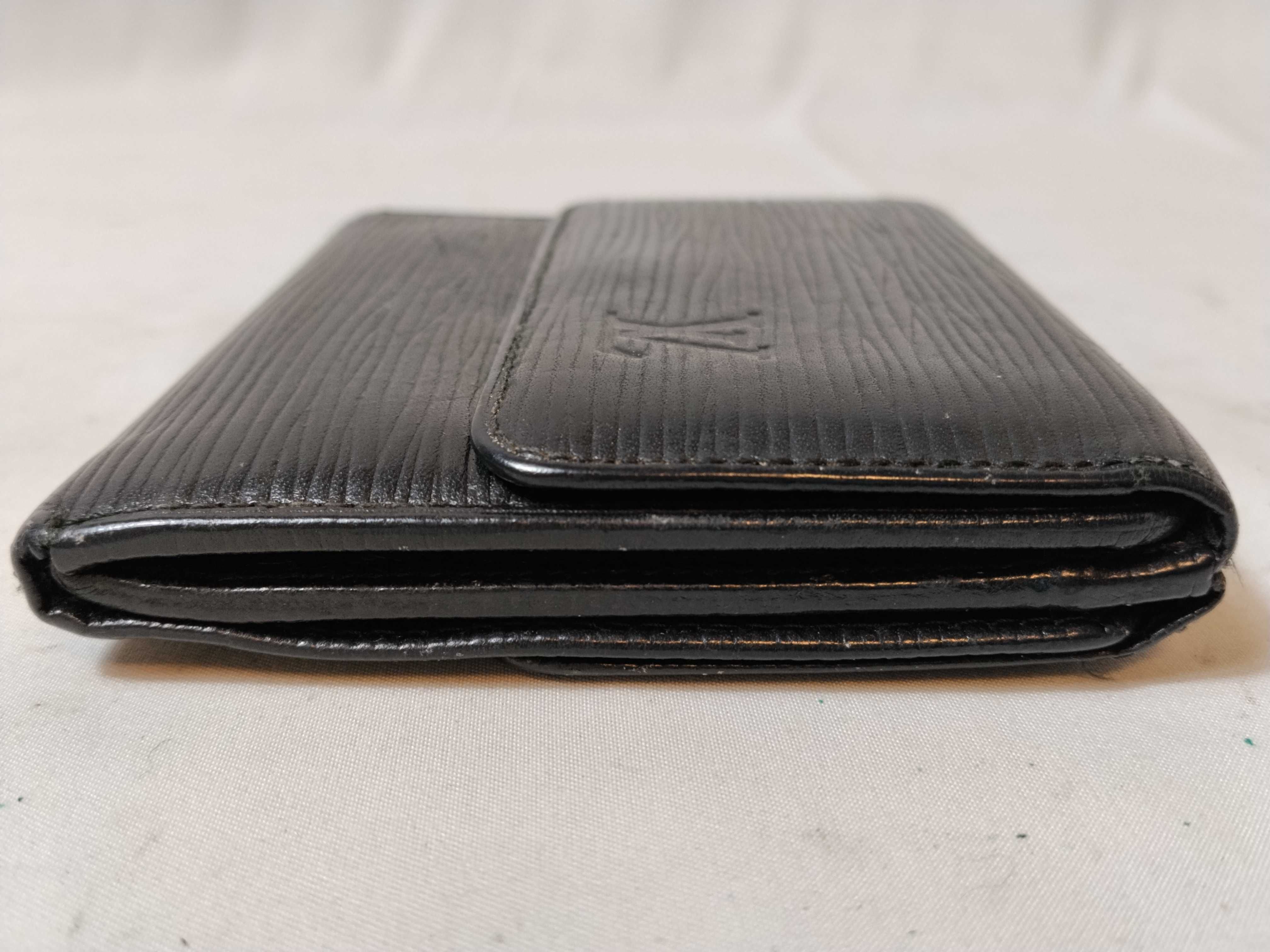 Epi Leather Wallet with Double Snap Closure — view 5