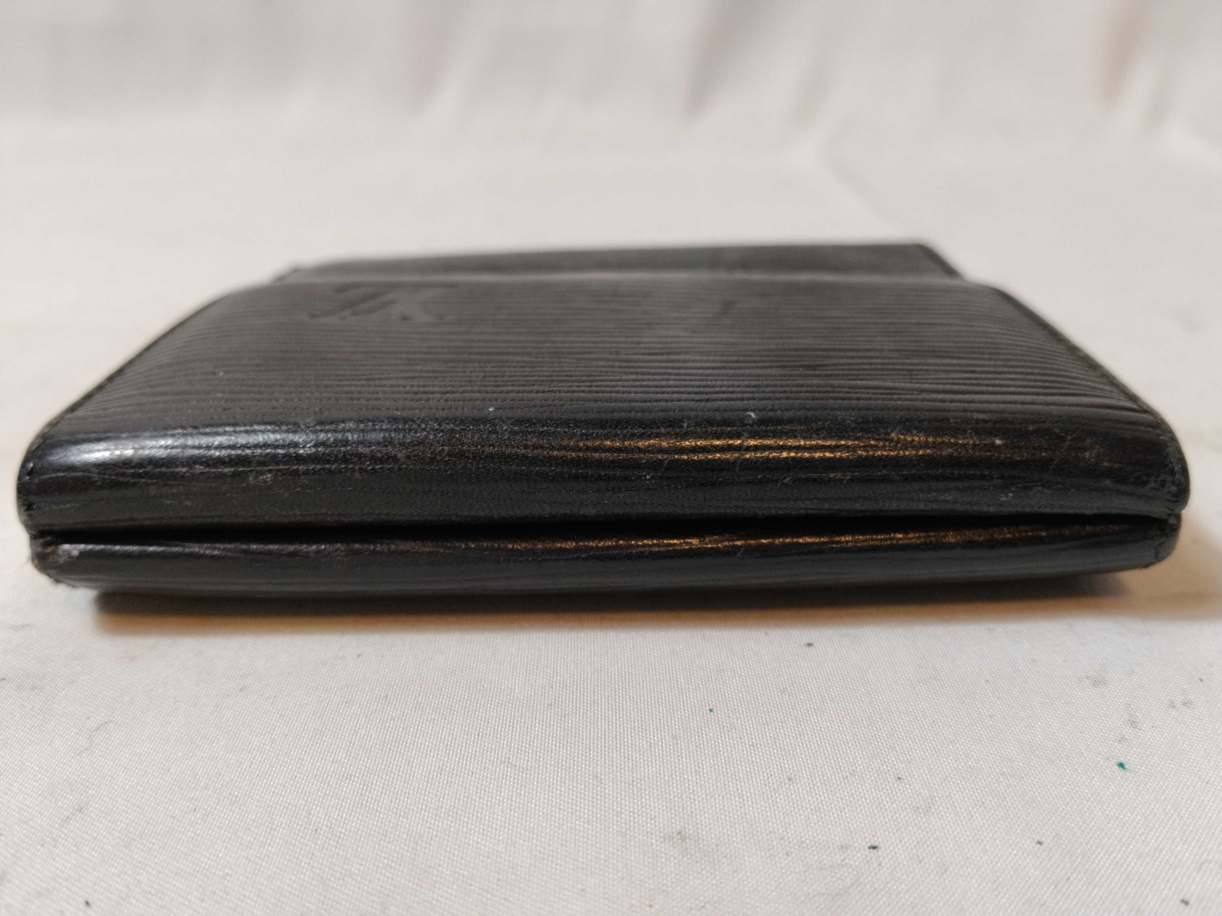 Epi Leather Wallet with Double Snap Closure — view 6