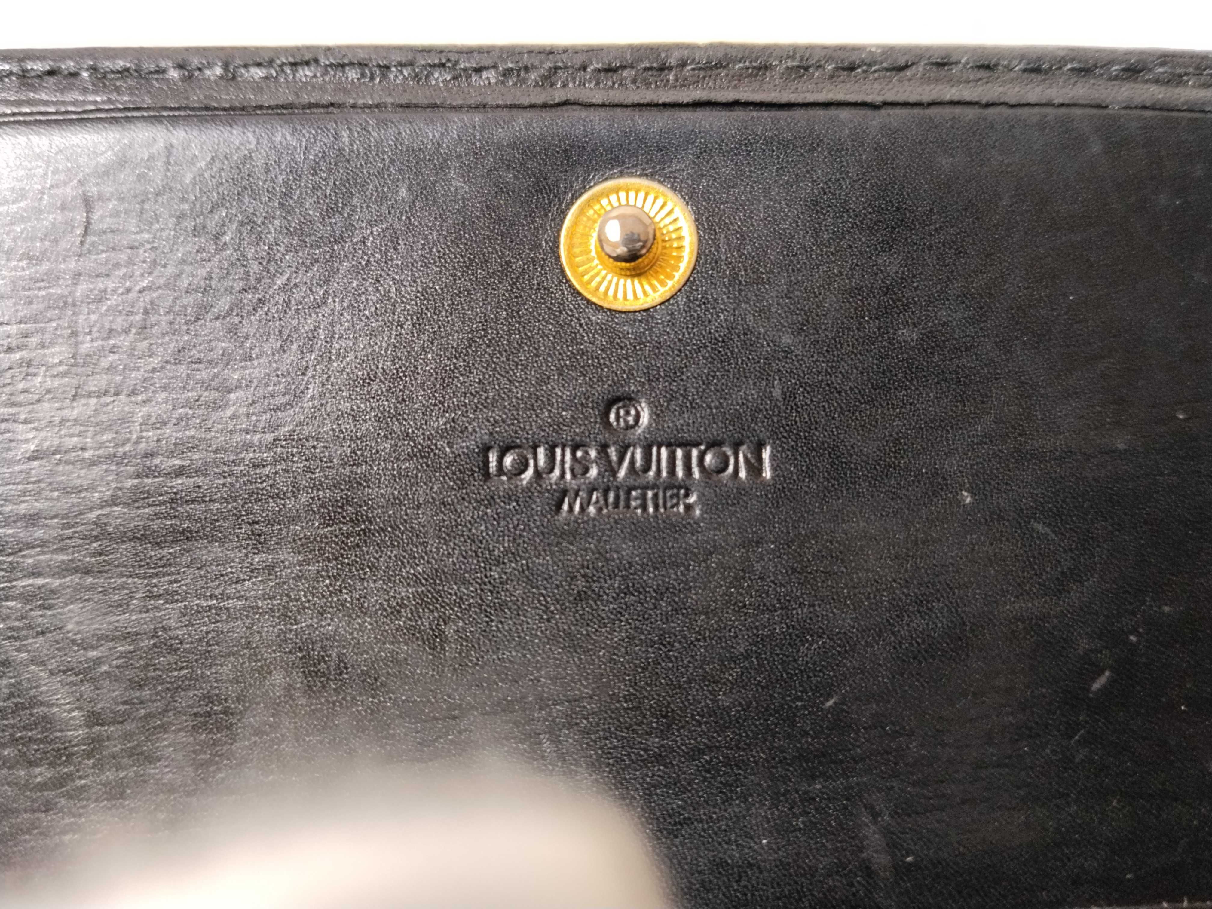 Epi Leather Wallet with Double Snap Closure — view 8