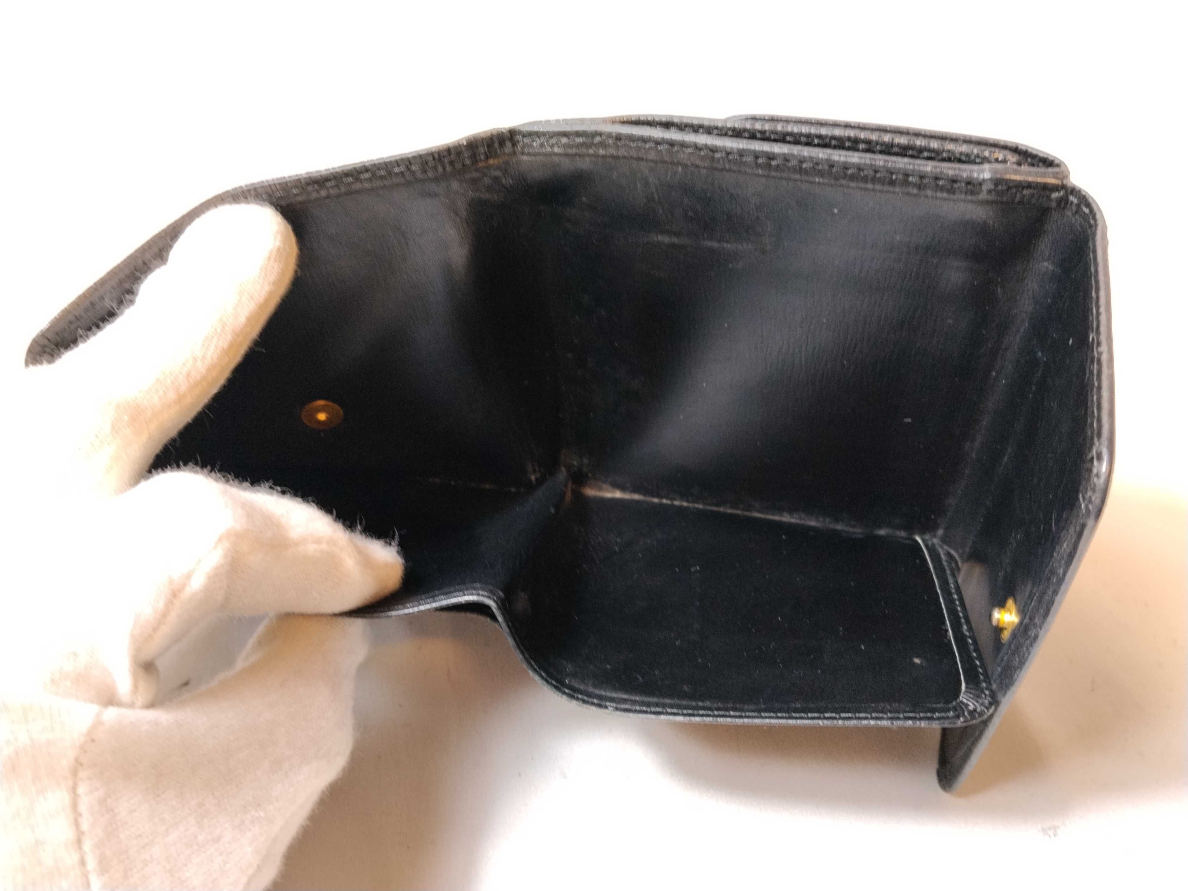 Epi Leather Wallet with Double Snap Closure — view 9