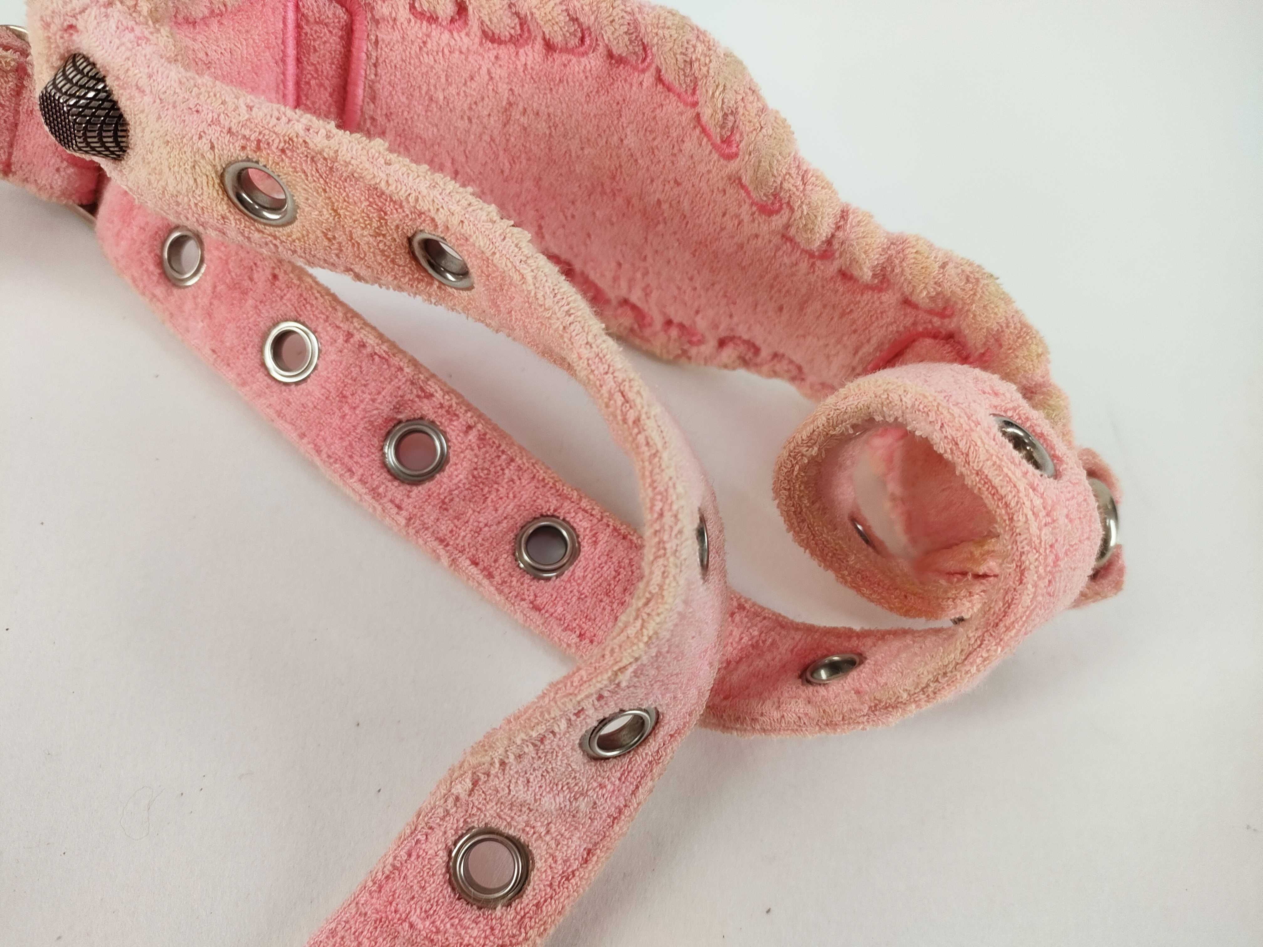 Le Cagoule Mini Pink Terry Cloth Shoulder Bag 671309.5812.O.002123 — view 4