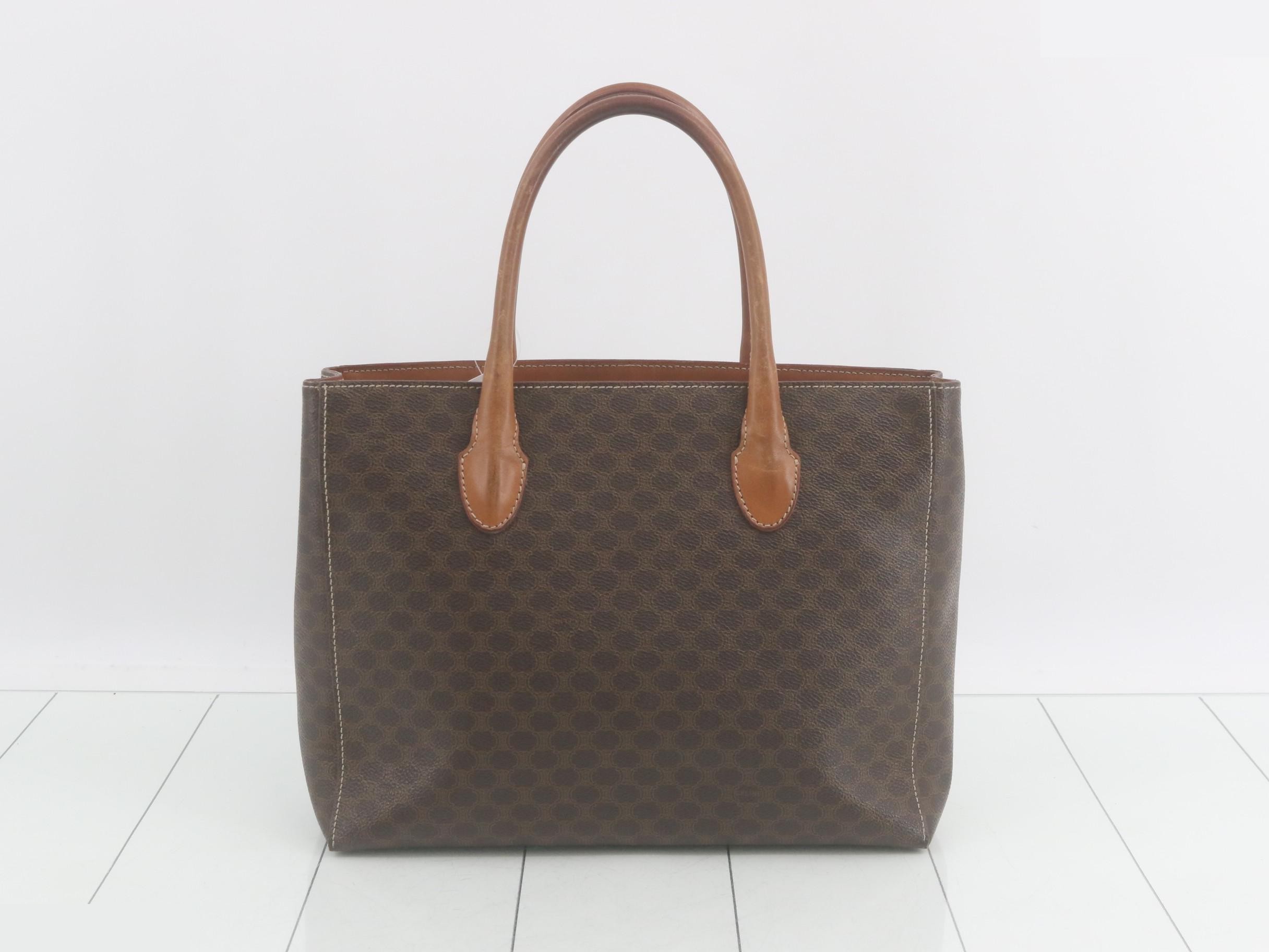 Macadam Logo Shopper Tote, Brown, 30 x 23 x 10 cm — view 2