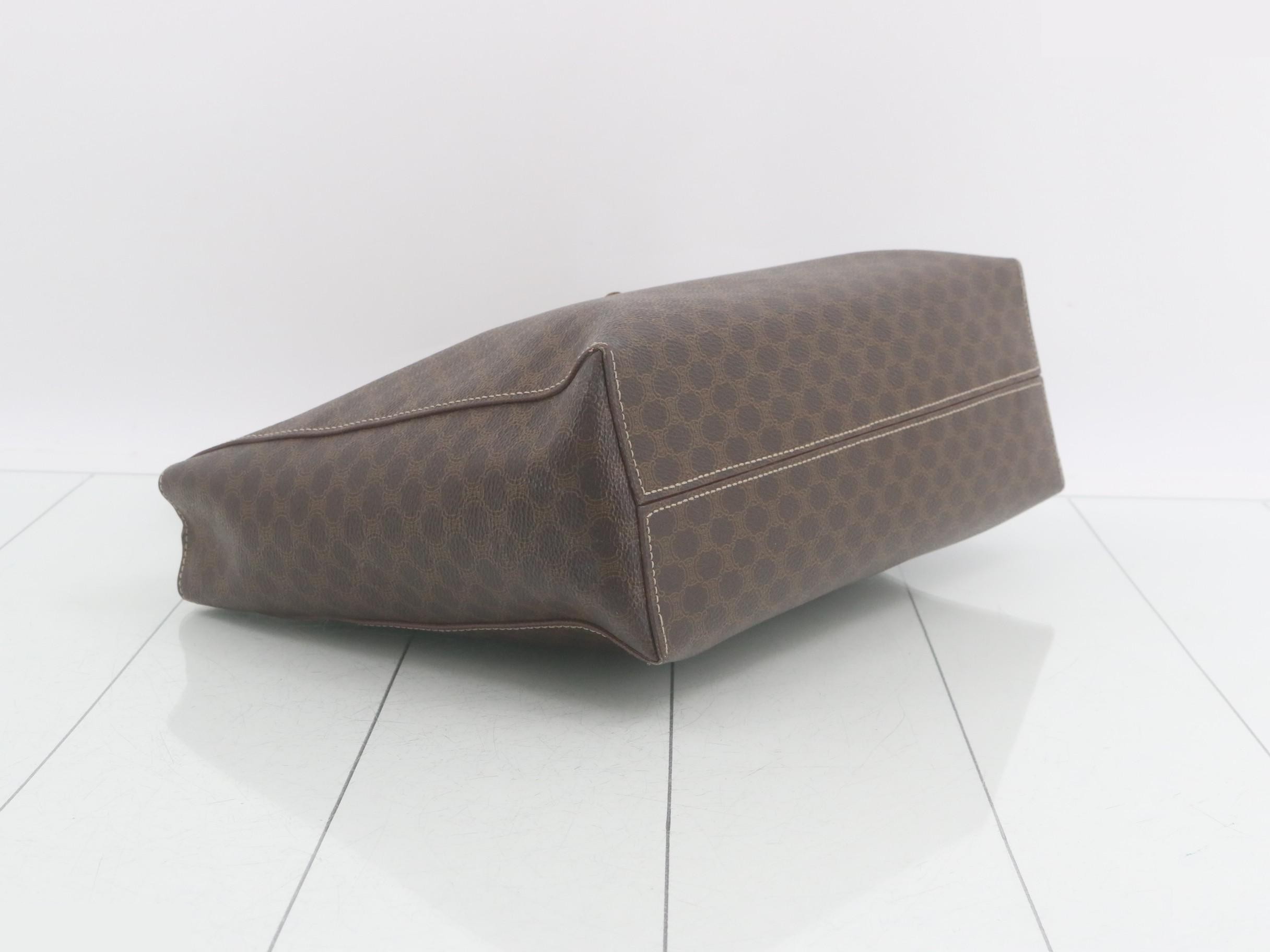 Macadam Logo Shopper Tote, Brown, 30 x 23 x 10 cm — view 5