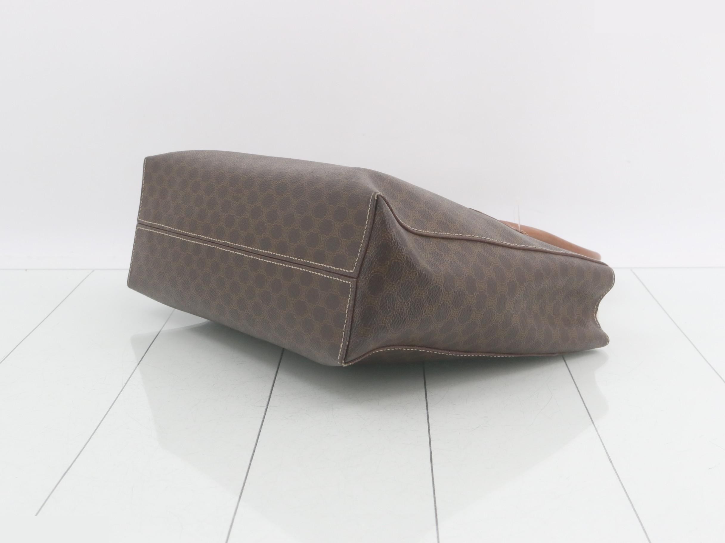 Macadam Logo Shopper Tote, Brown, 30 x 23 x 10 cm — view 6