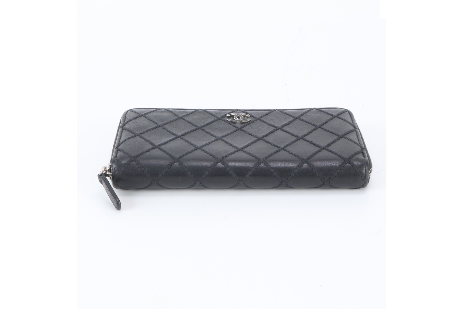 Guarantee/Serial Seal Included Wild Stitch Leather Long Wallet — view 5