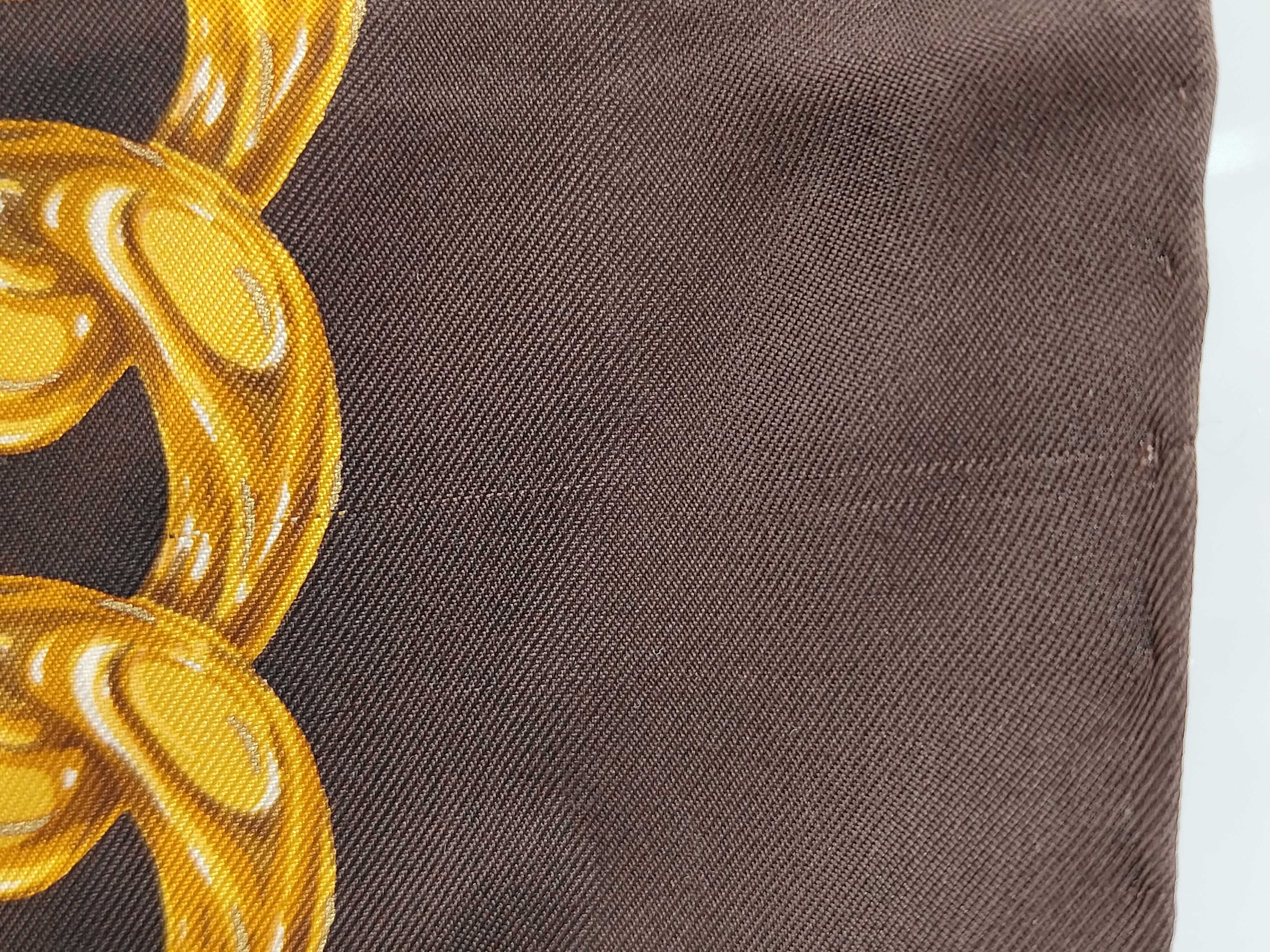 scarf with gold chain, other accessories — view 4