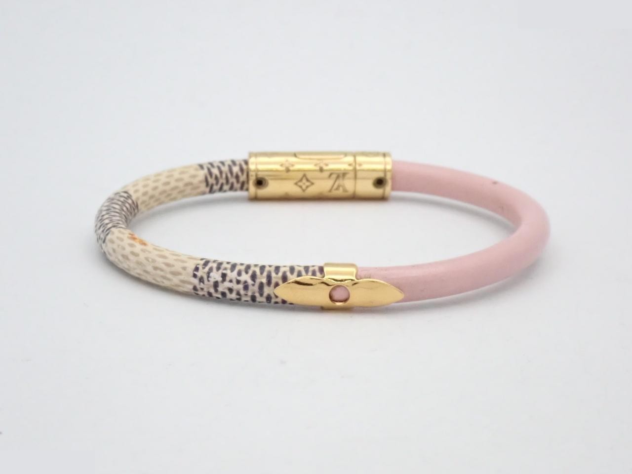 Damier Azur Bracelet Daily Confidential, wrist circumference approximately 15.5 cm