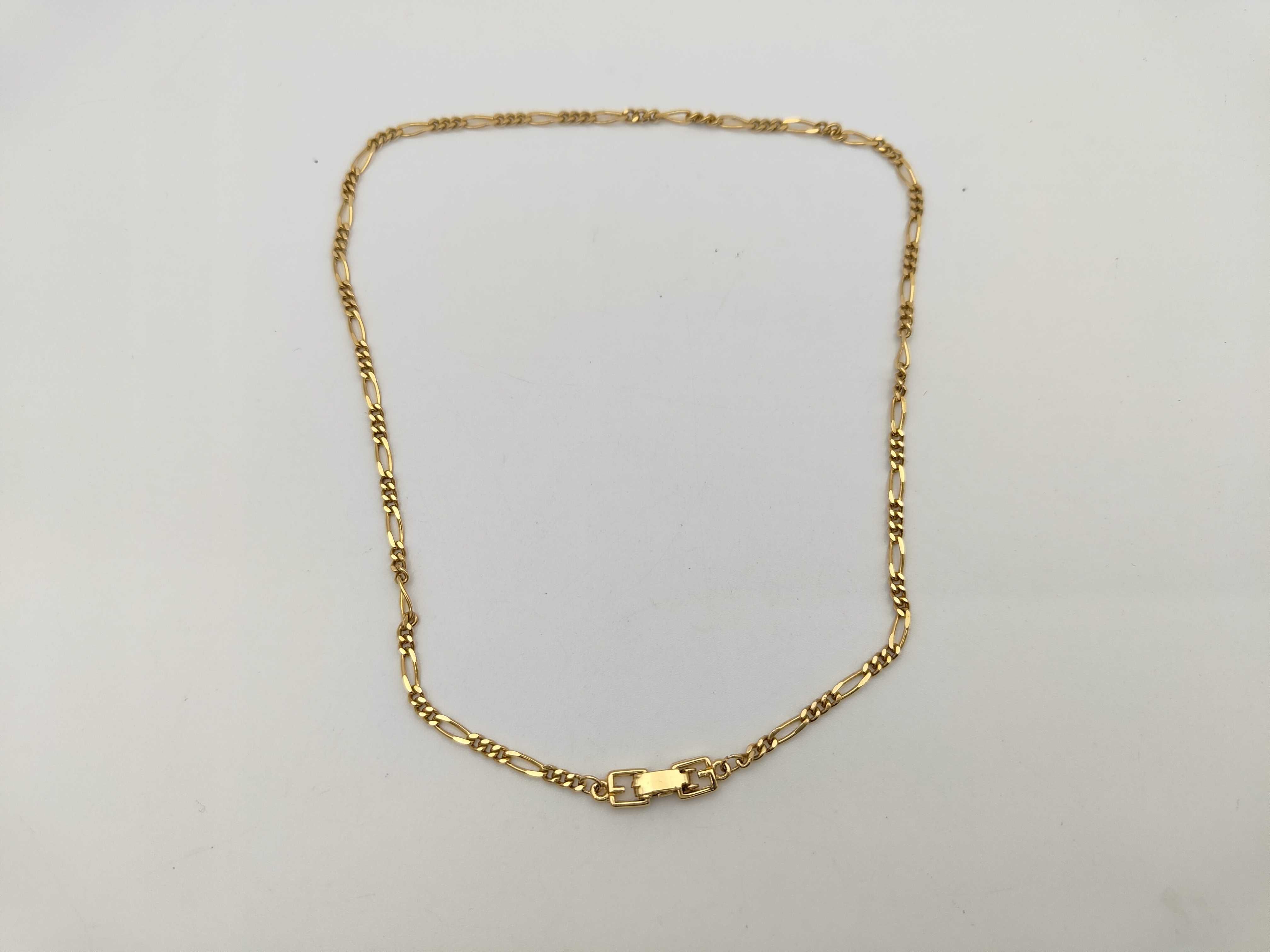 (Givenchy) Cuban link chain gold necklace — view 2