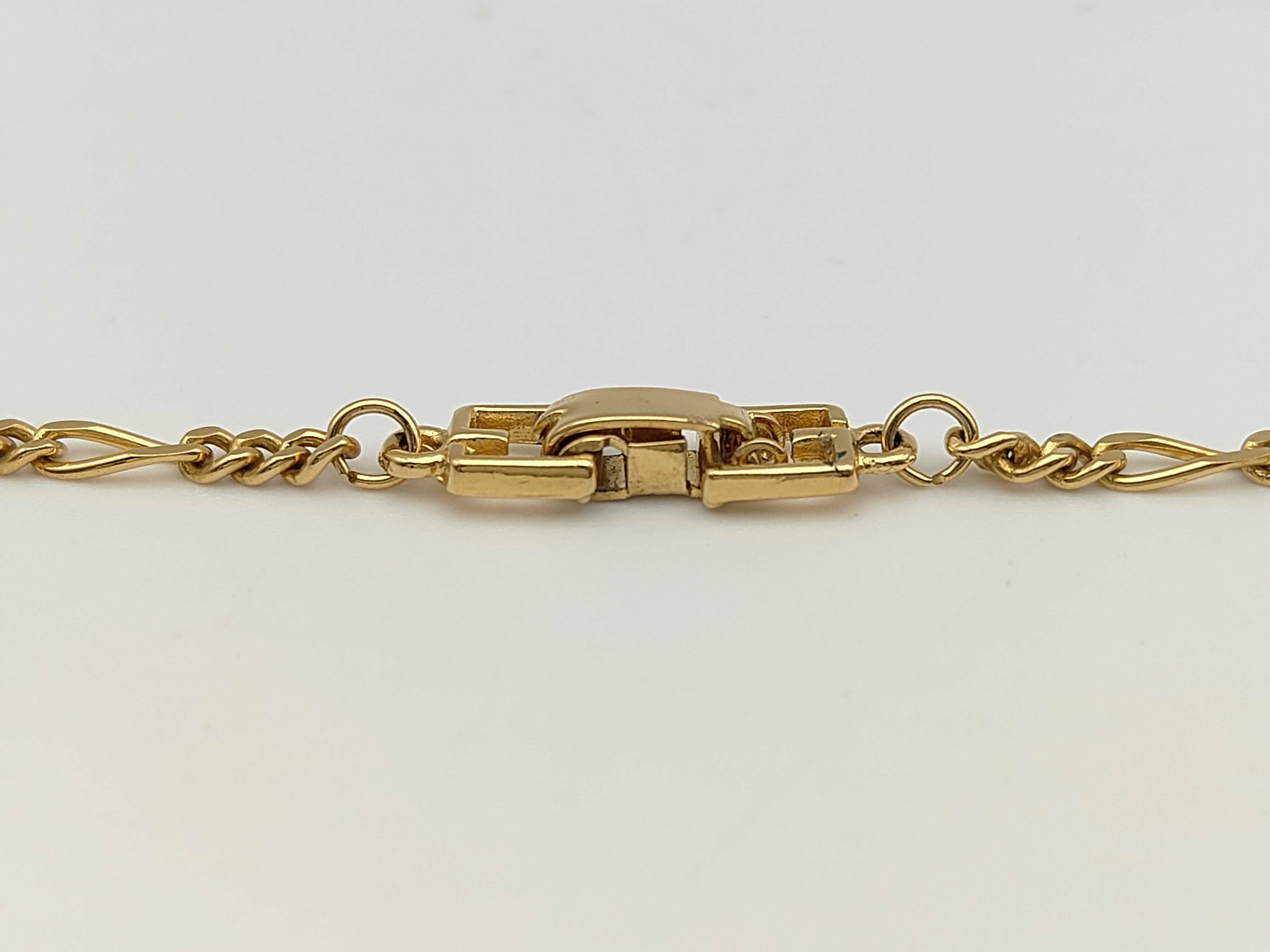(Givenchy) Cuban link chain gold necklace — view 3