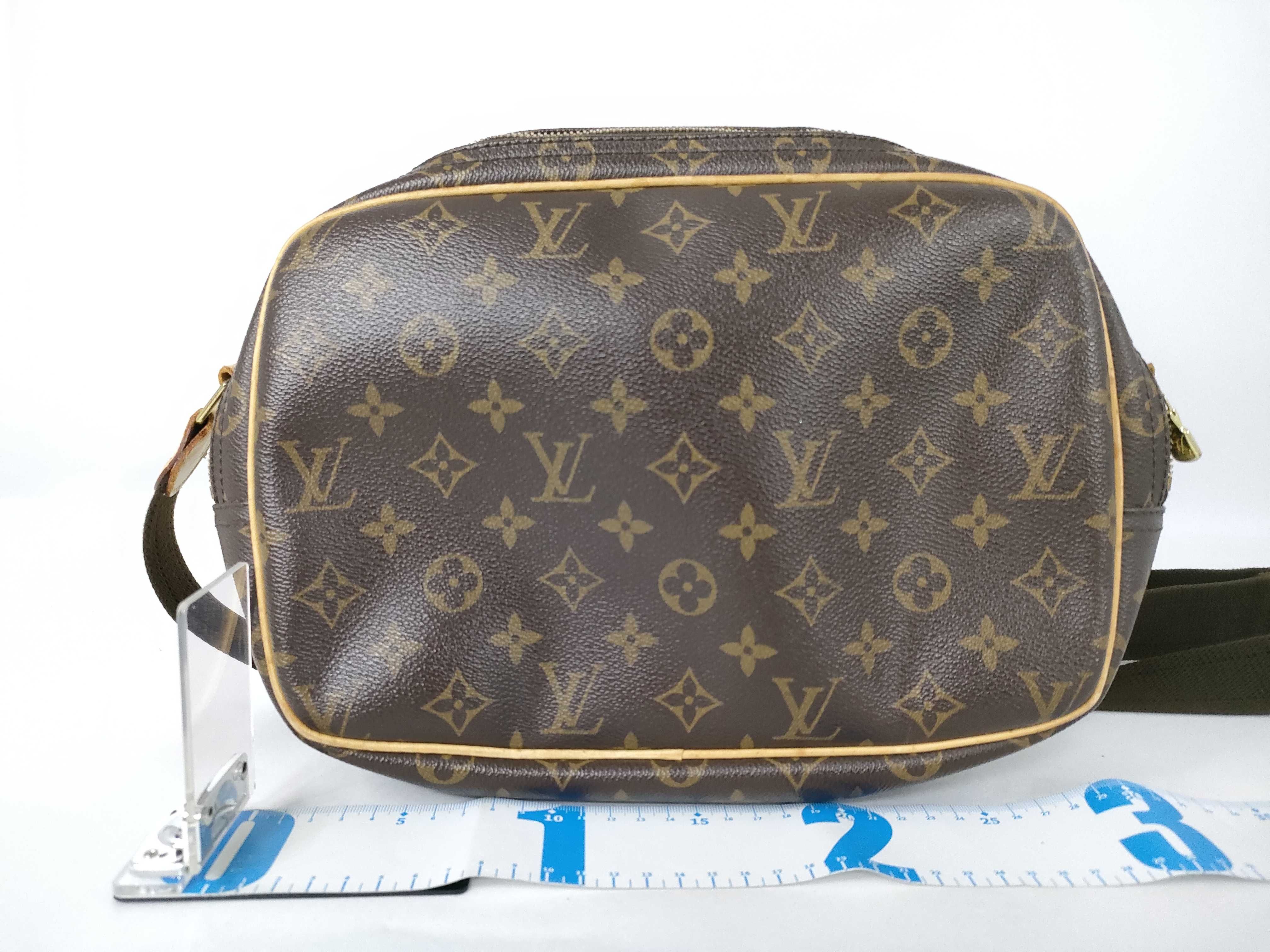 Monogram LV Reporter Shoulder Bag — view 2