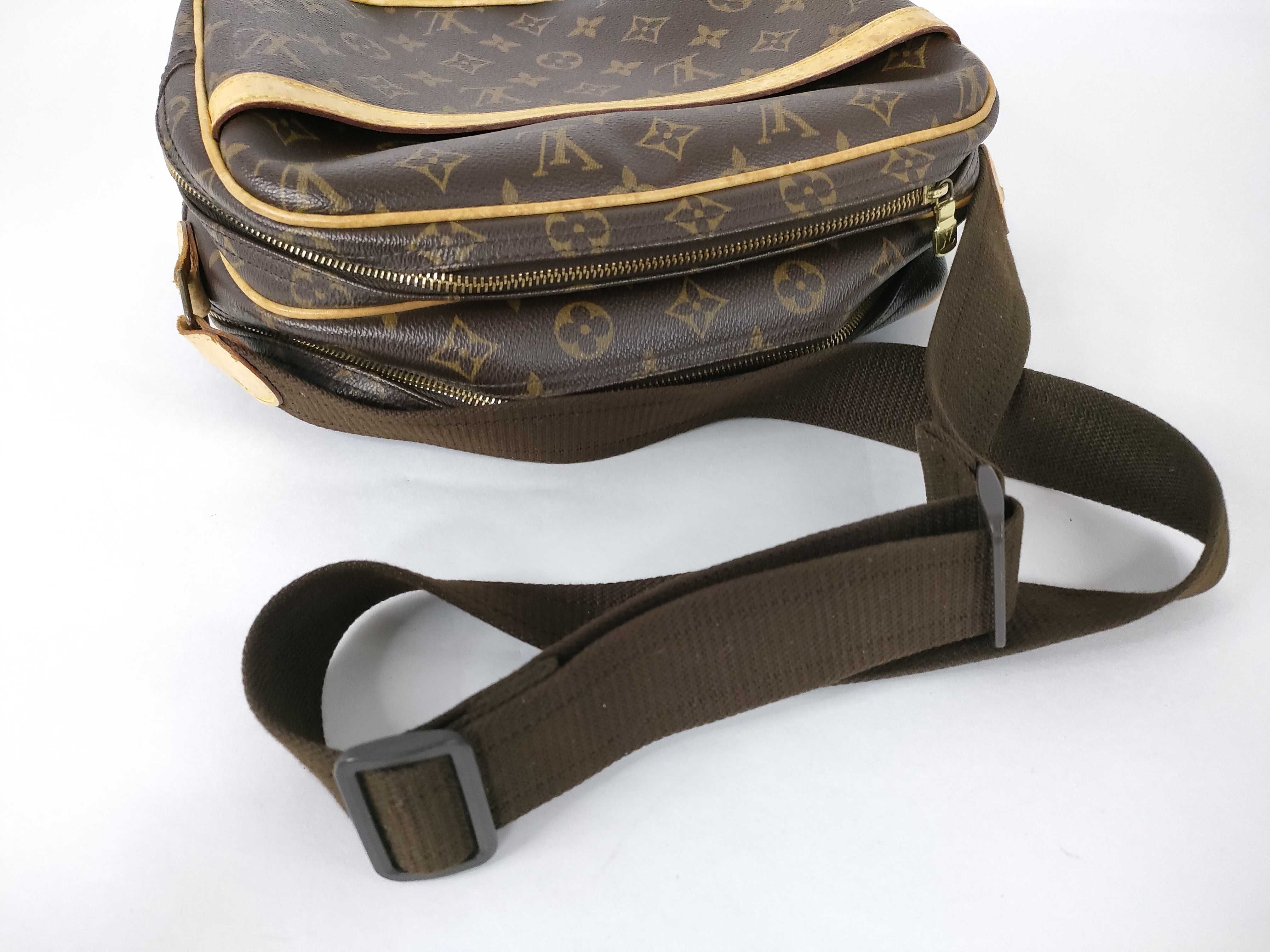 Monogram LV Reporter Shoulder Bag — view 3