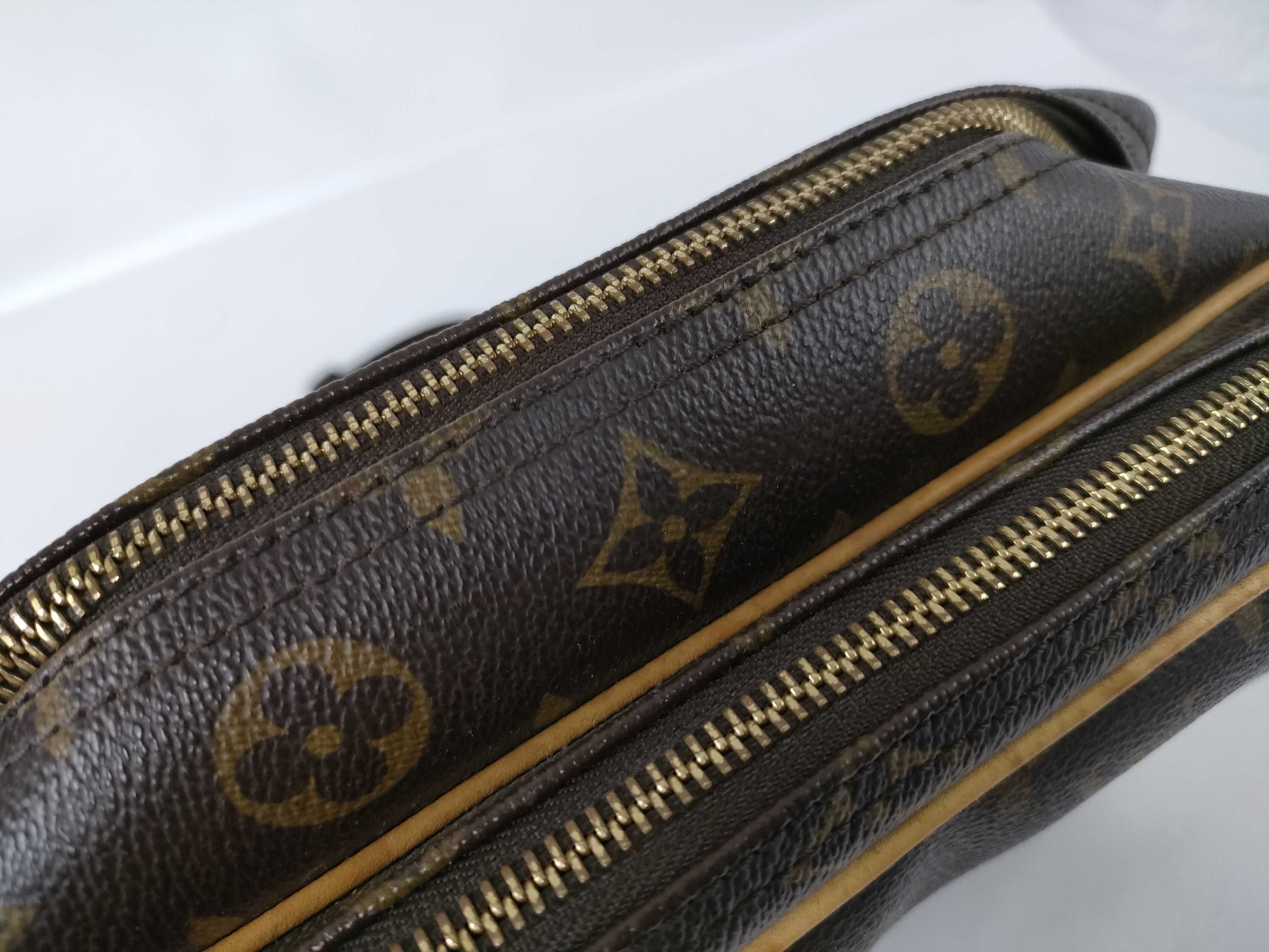 Monogram LV Reporter Shoulder Bag — view 8